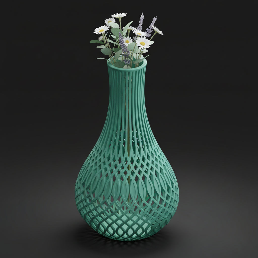 Vaso Solvyr - Modern Minimal - 220mm Verde — foto 15