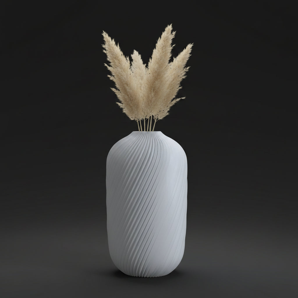 Vaso Aether - Luxurious Balance - 180mm Branco — foto 5