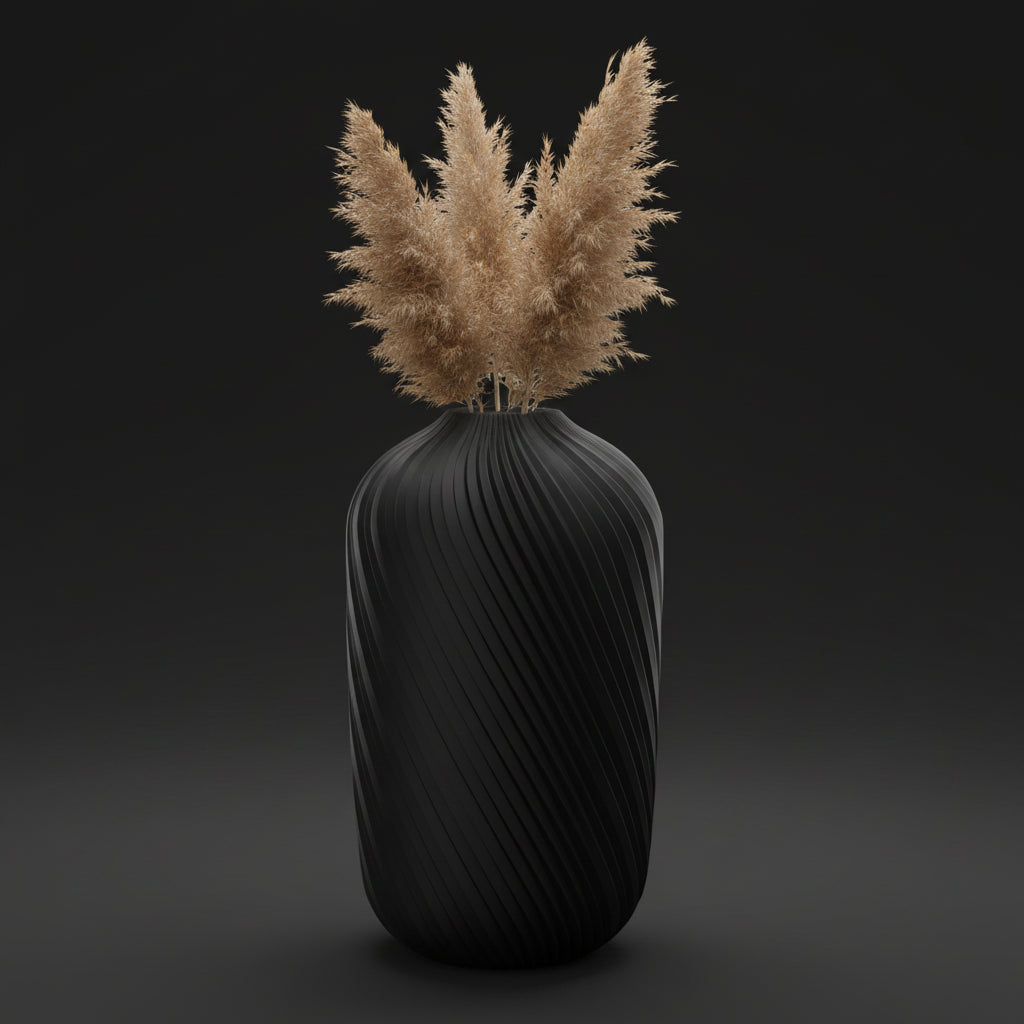 Vaso Aether - Luxurious Balance - 180mm Preto — foto 3