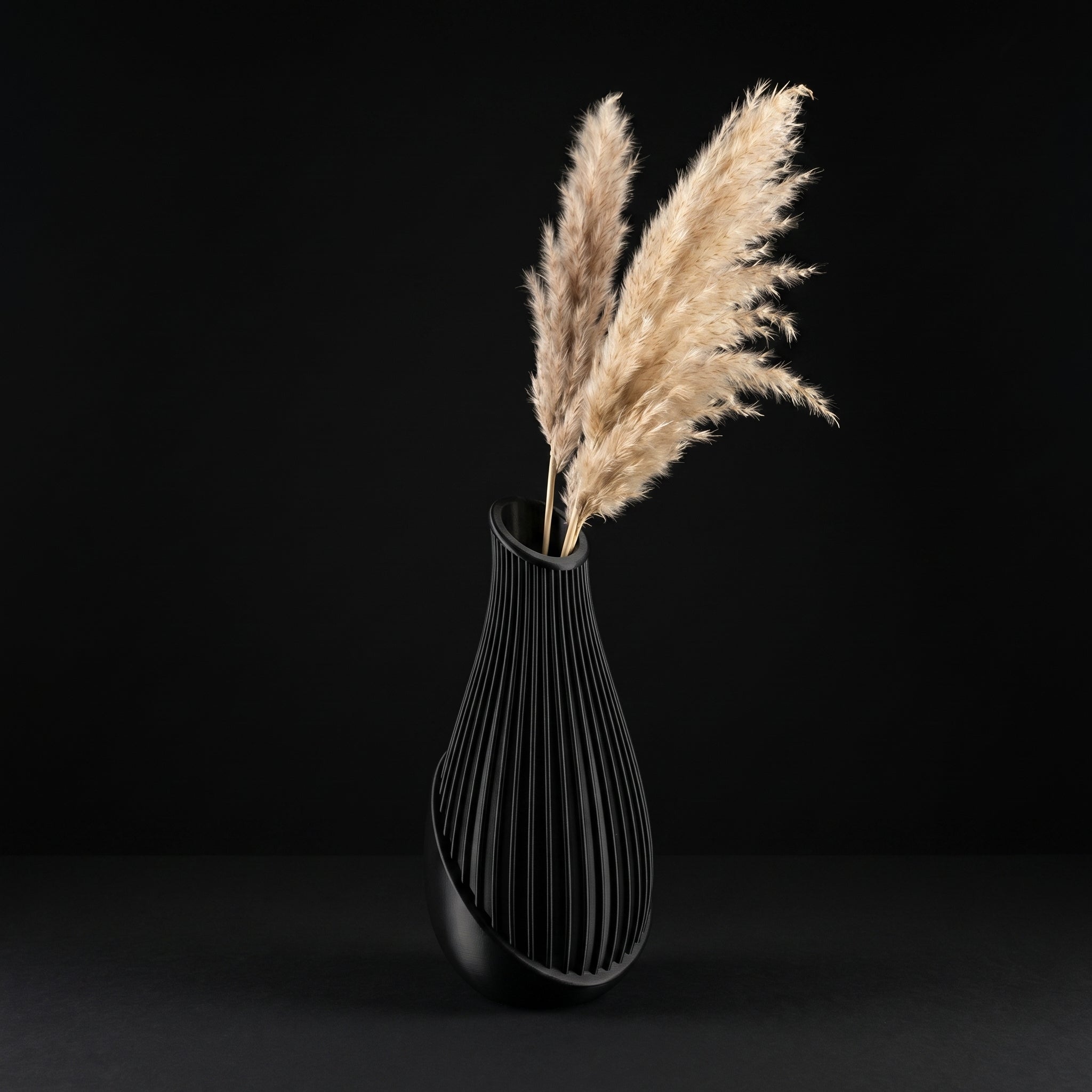 Vaso Trinity - Dynamic Form - 200mm Preto — foto 22