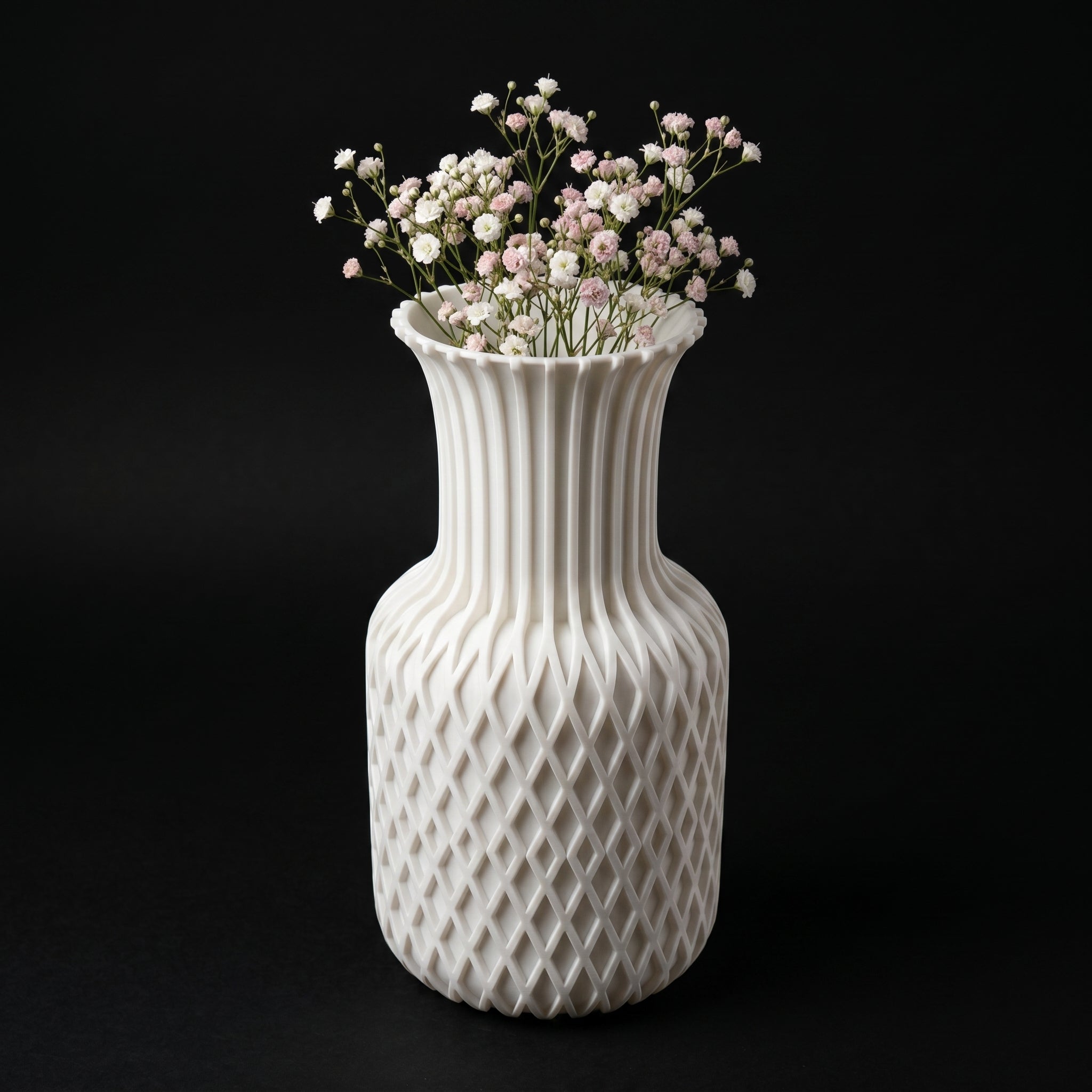 Vaso Orion - Luxurious Finish - 175mm Branco — foto 23