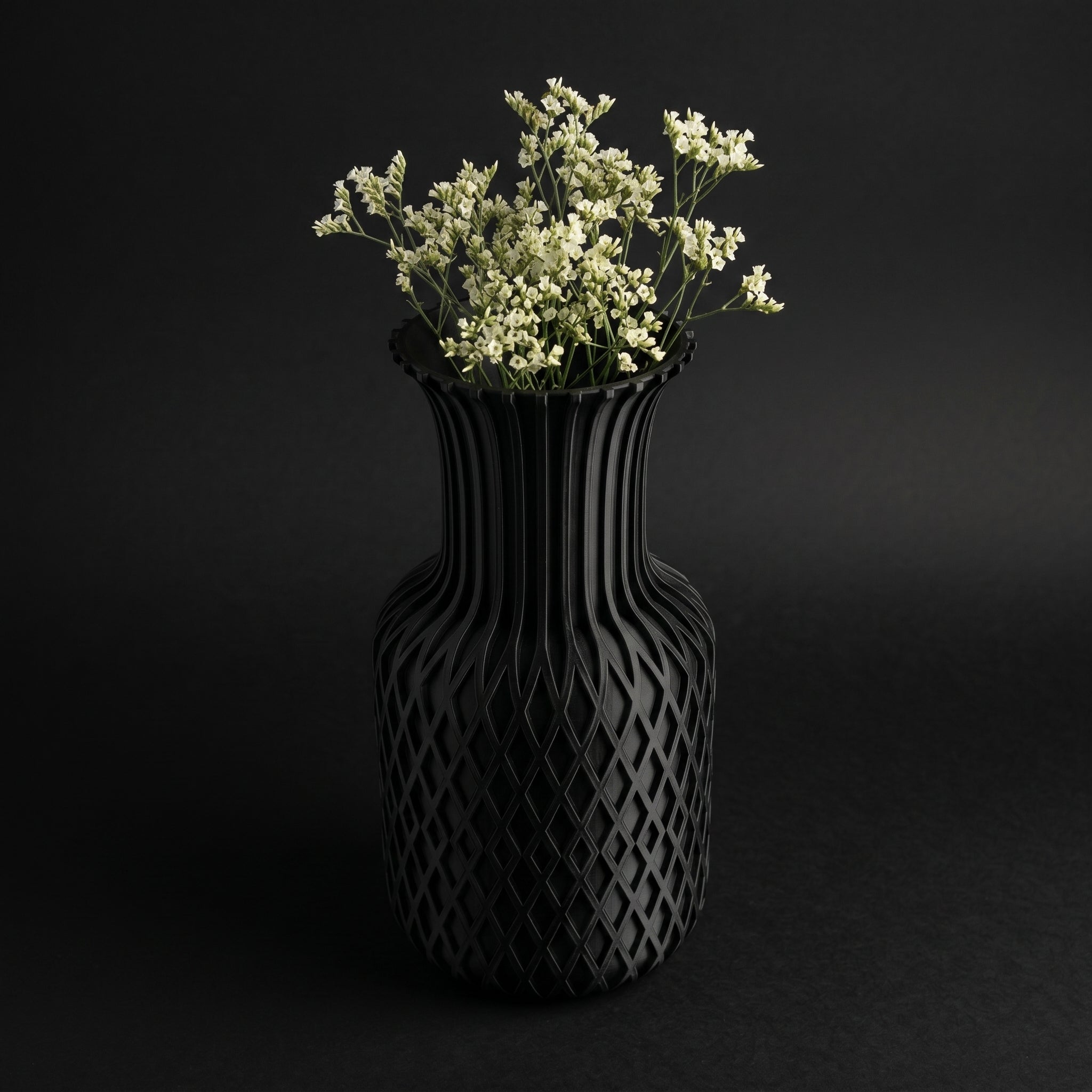 Vaso Orion - Luxurious Finish - 175mm Preto — foto 17