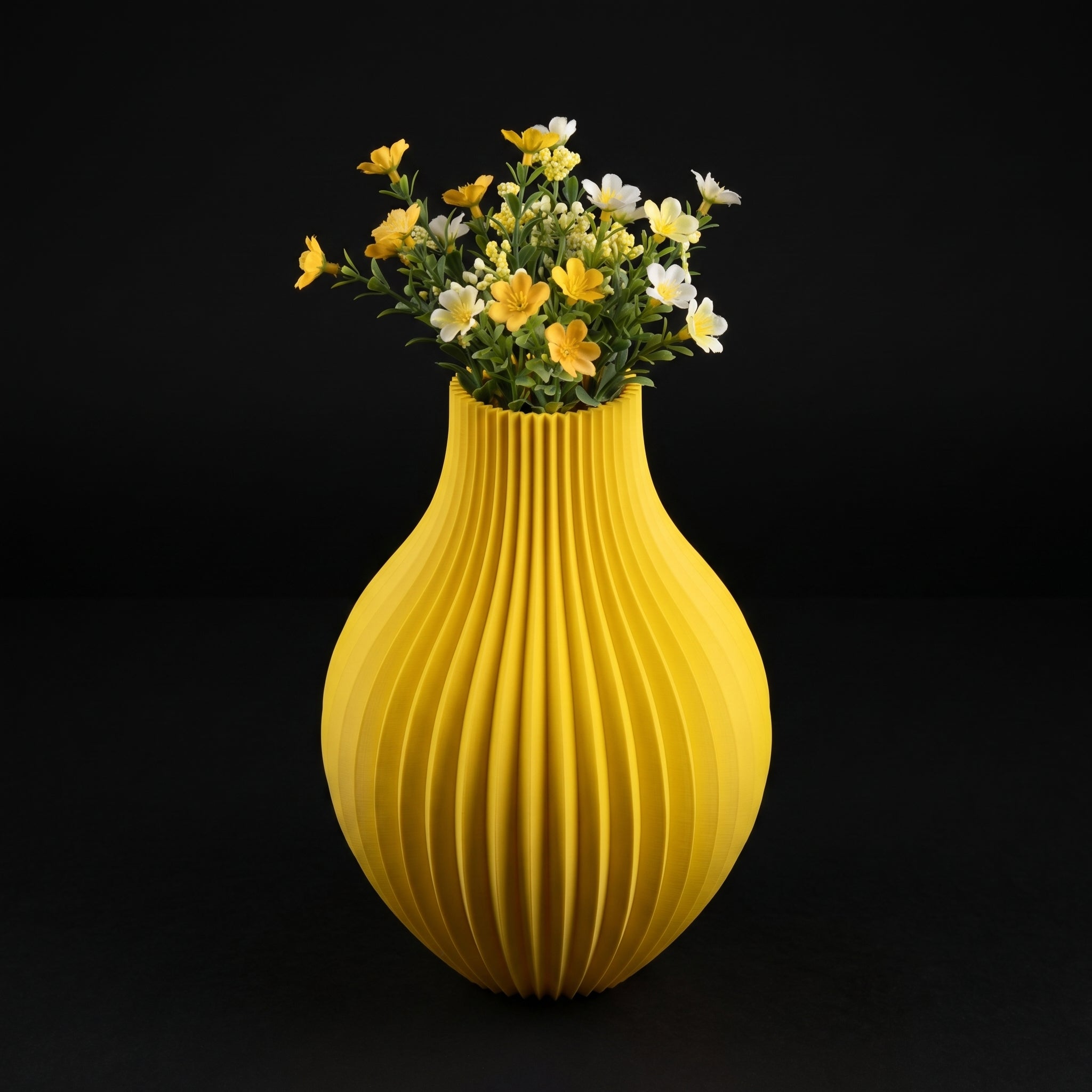 Vaso Lupter - Refined Texture - 150mm Amarelo — foto 19