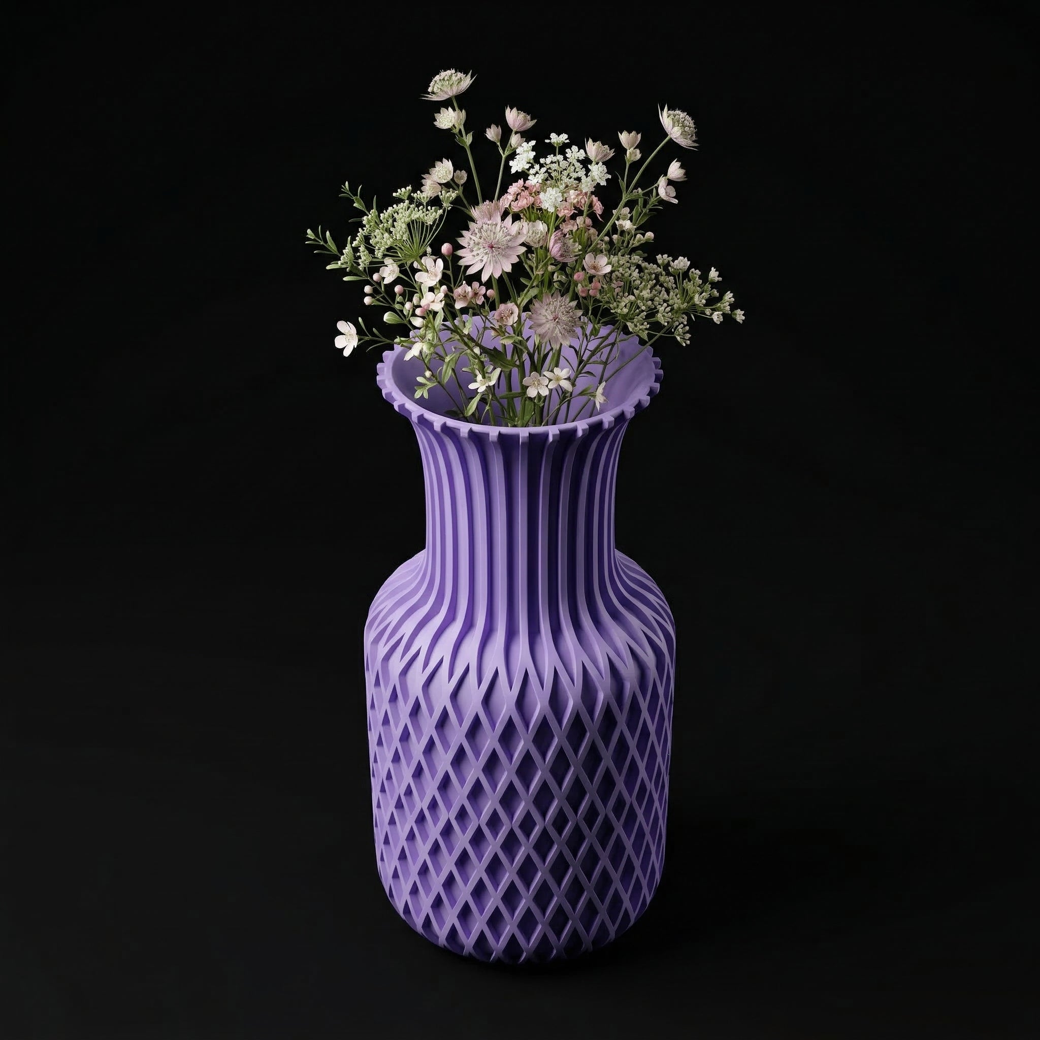 Vaso Orion - Luxurious Finish - 250mm Roxo — foto 3