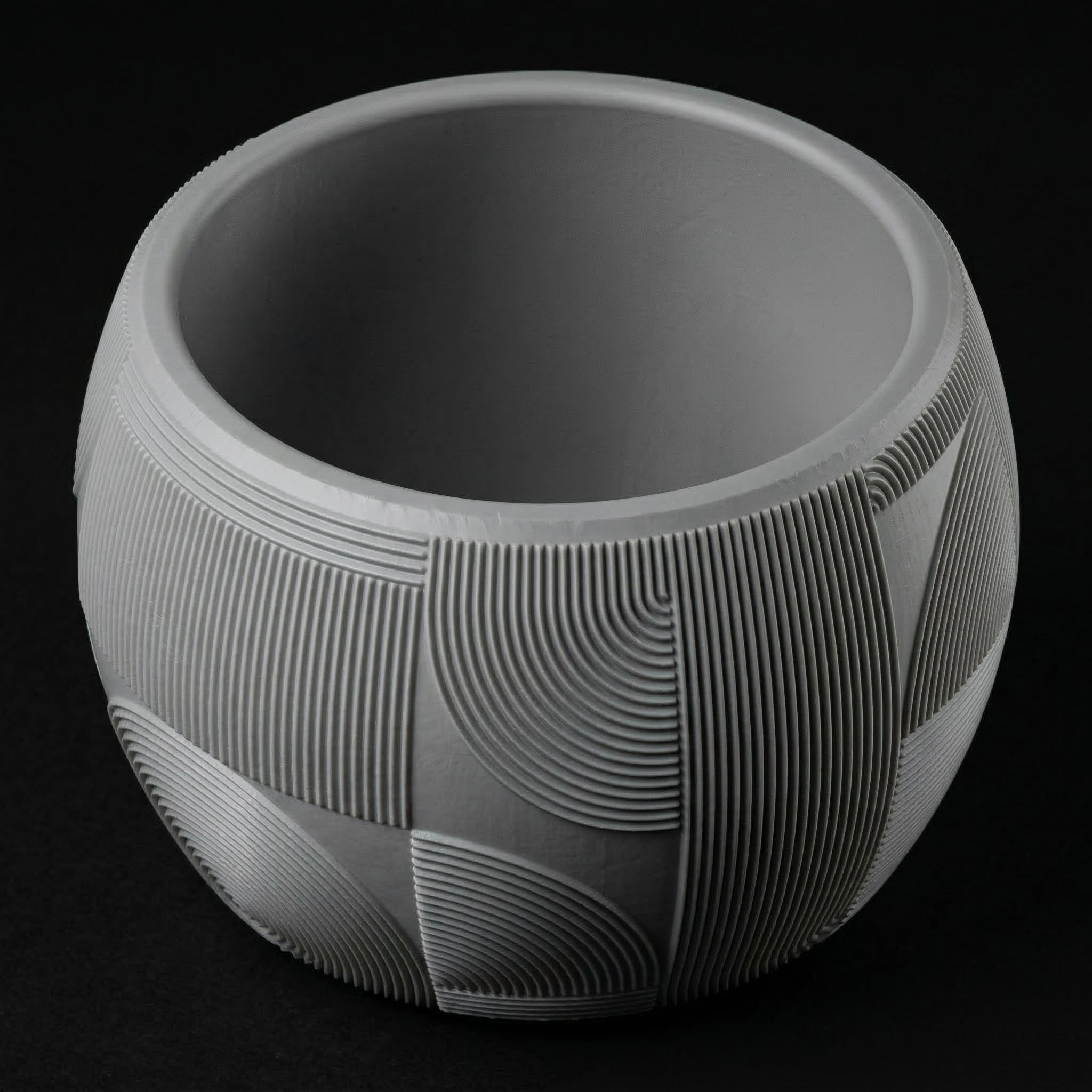Vaso Muhen - Refined Texture - 78.4mm Cinza — foto 37