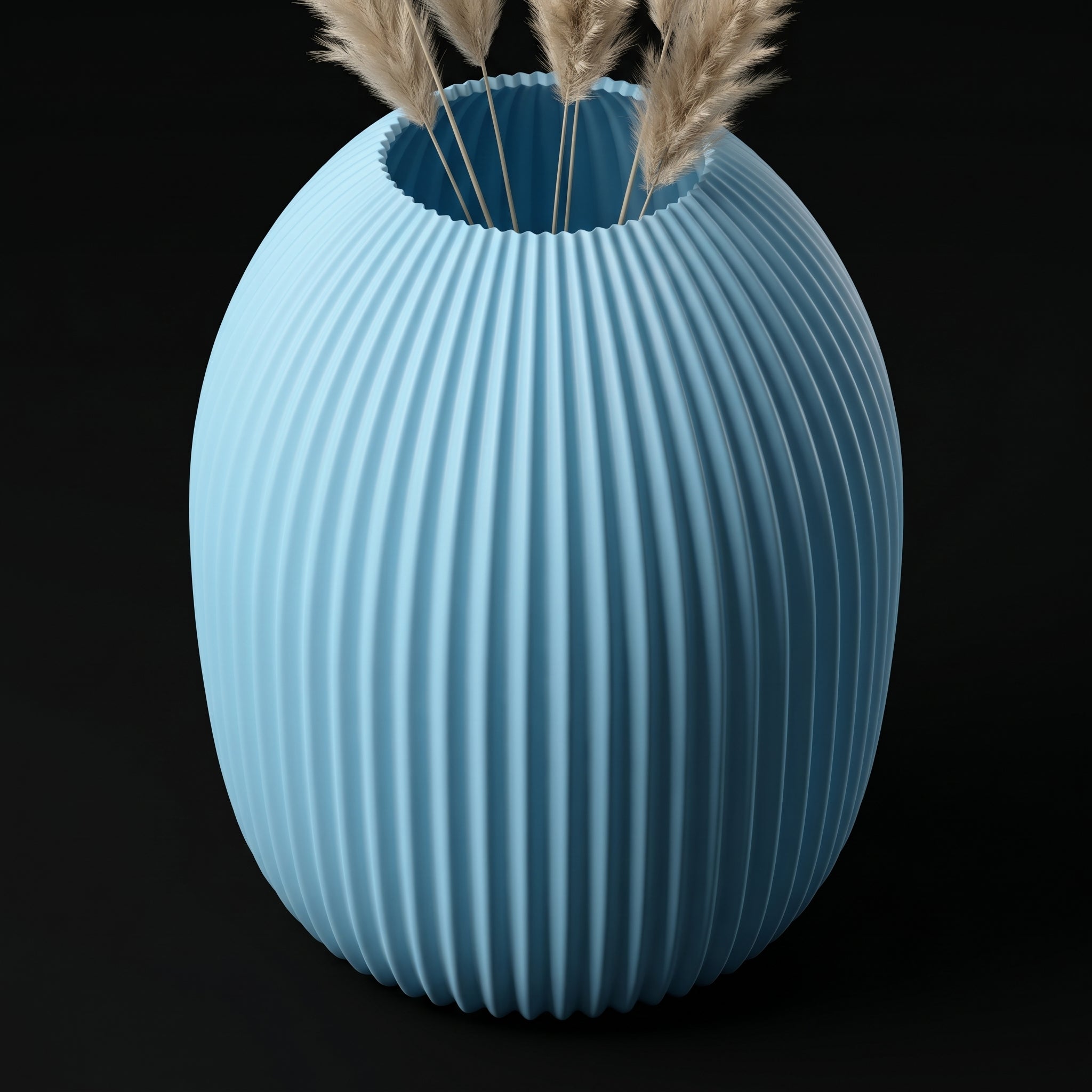 Vaso Zenith - Elevated Elegance - 200mm Azul — foto 1