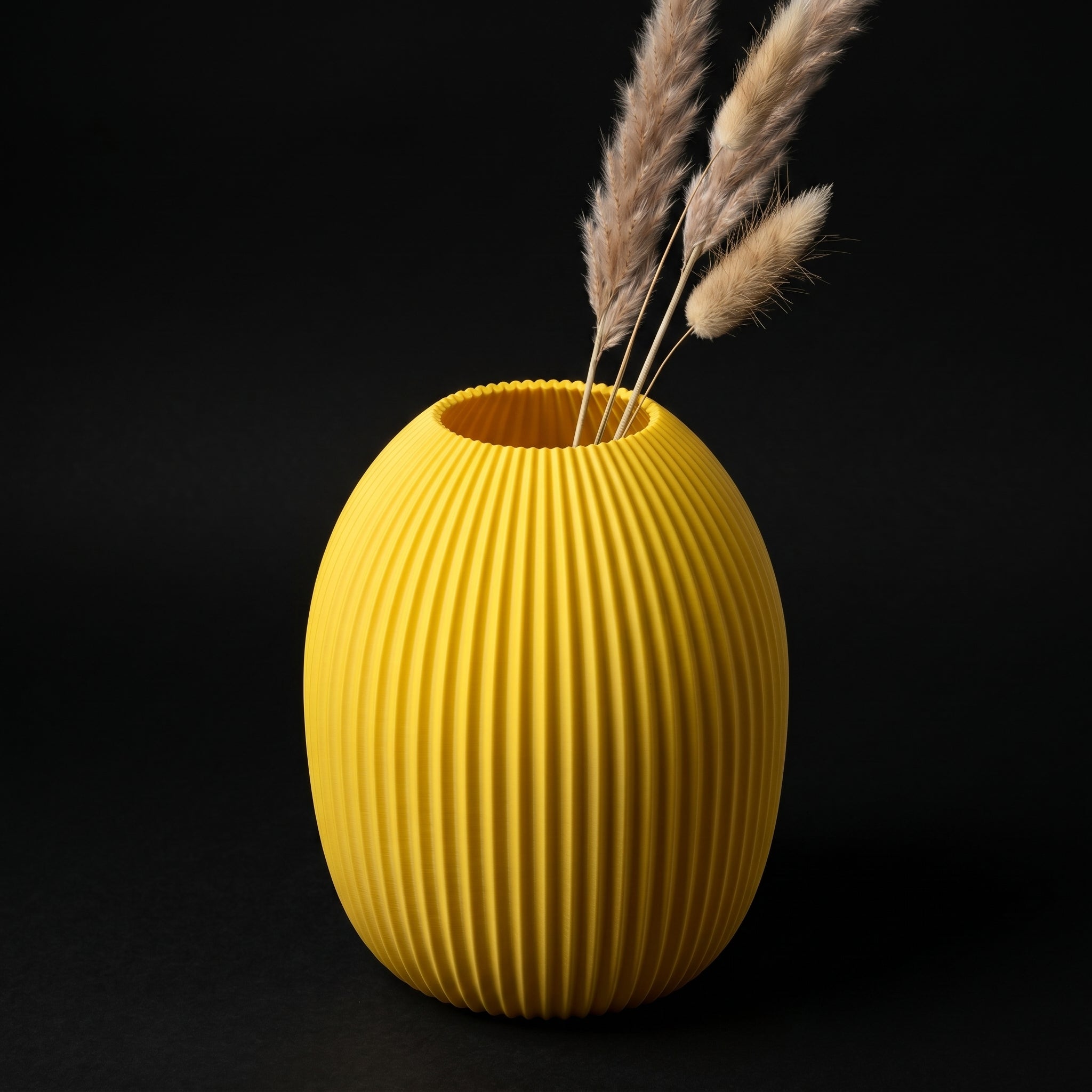 Vaso Zenith - Elevated Elegance - 200mm Amarelo — foto 2