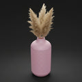 Vaso Atlas - Monumental Texture - 250mm Rosa — foto 1