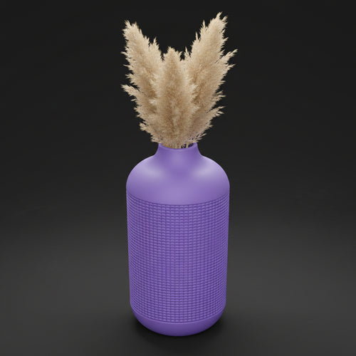 Vaso Atlas - Monumental Texture - 250mm Roxo — foto 4