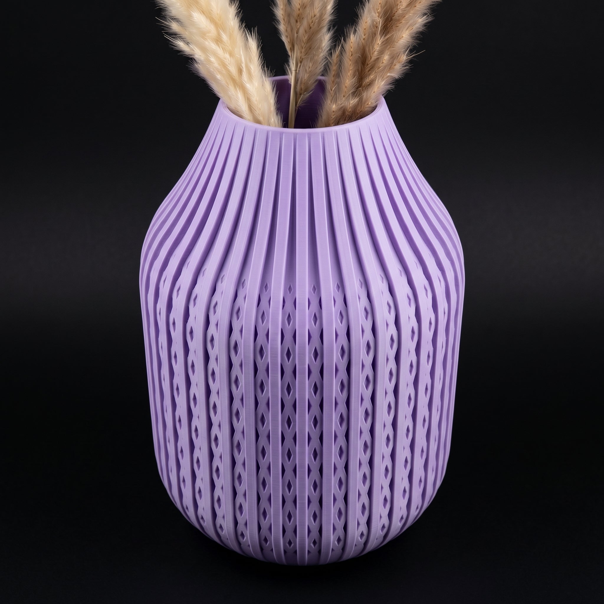 Vaso Karaf - Sculptural Presence - 160mm Roxo — foto 1