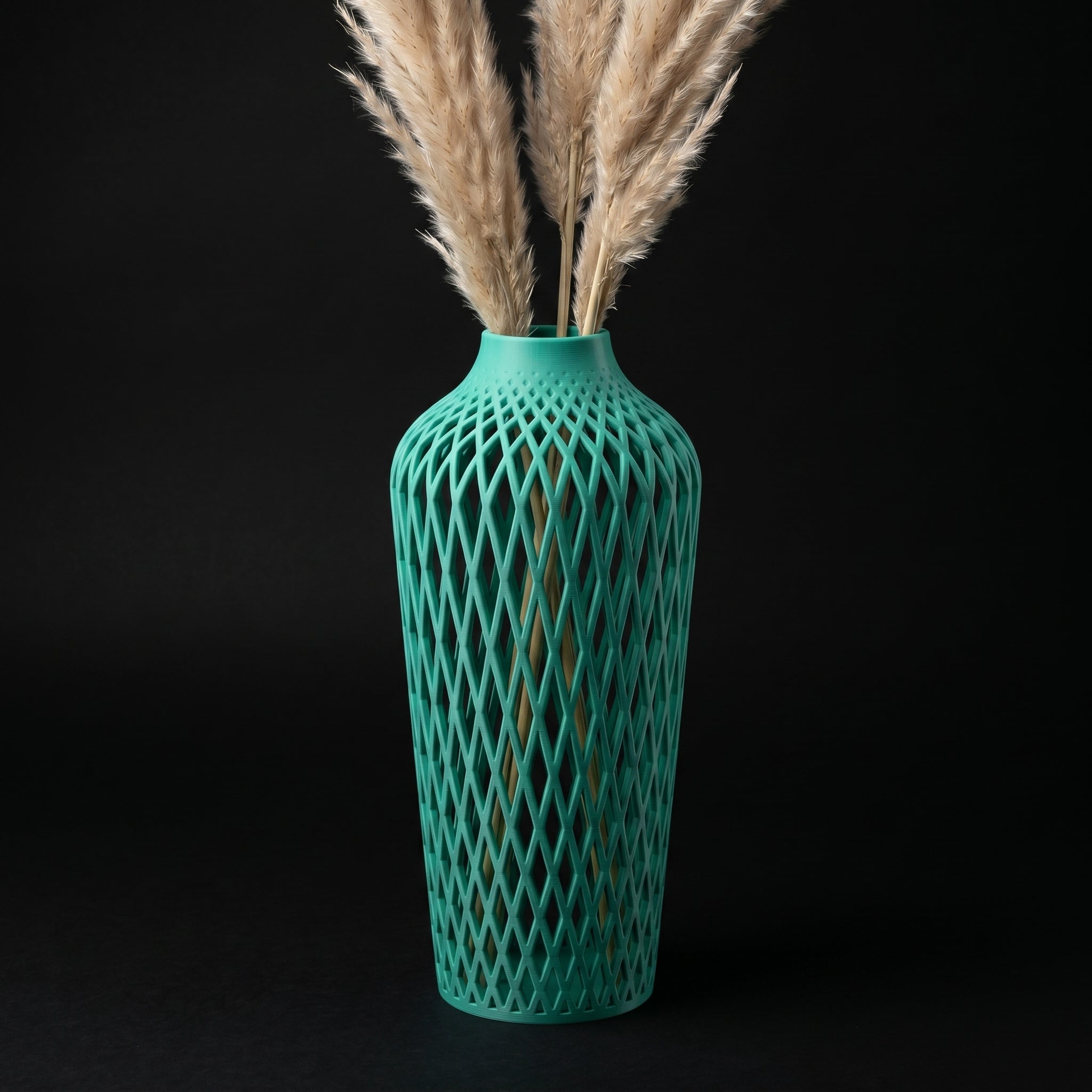 Vaso Vertex - Elevated Structure - 250mm Verde — foto 7
