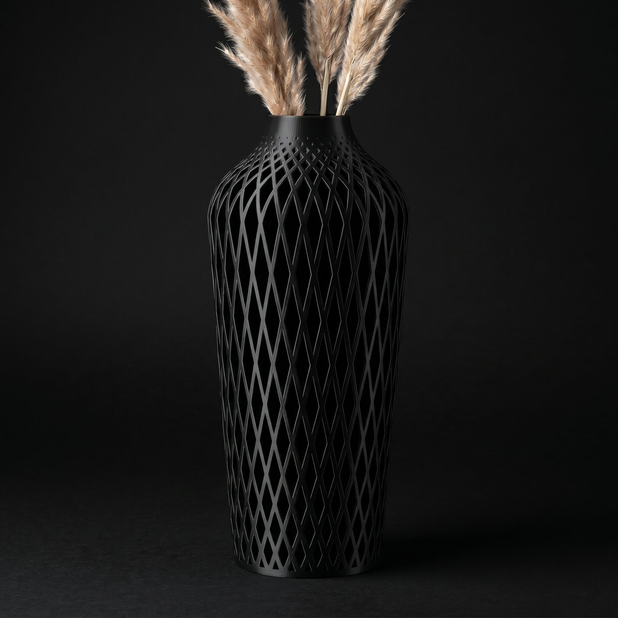 Vaso Vertex - Elevated Structure - 250mm Preto — foto 8