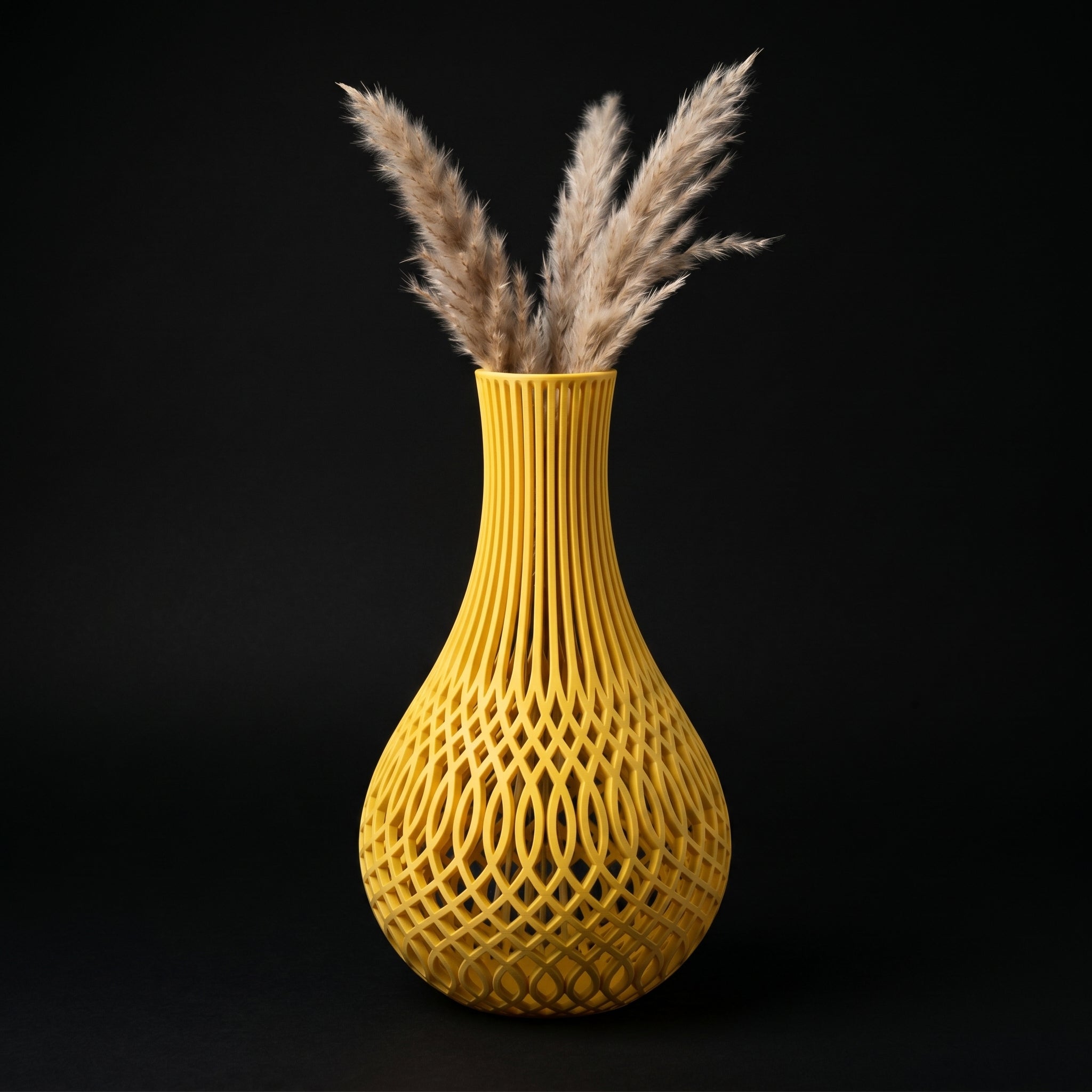 Vaso Solvyr - Modern Minimal - 175mm Amarelo — foto 3