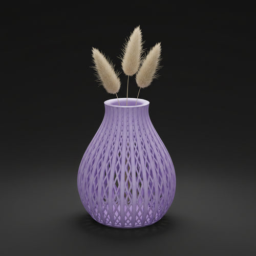 Vaso Apex - Timeless Texture - 120mm Roxo — foto 2