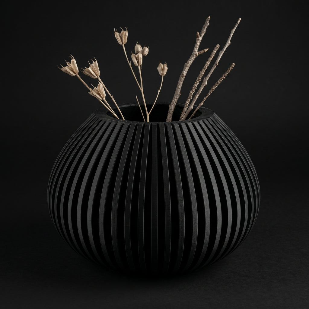 Vaso Gadvis - Textured Finish - 143.2mm Preto — foto 26