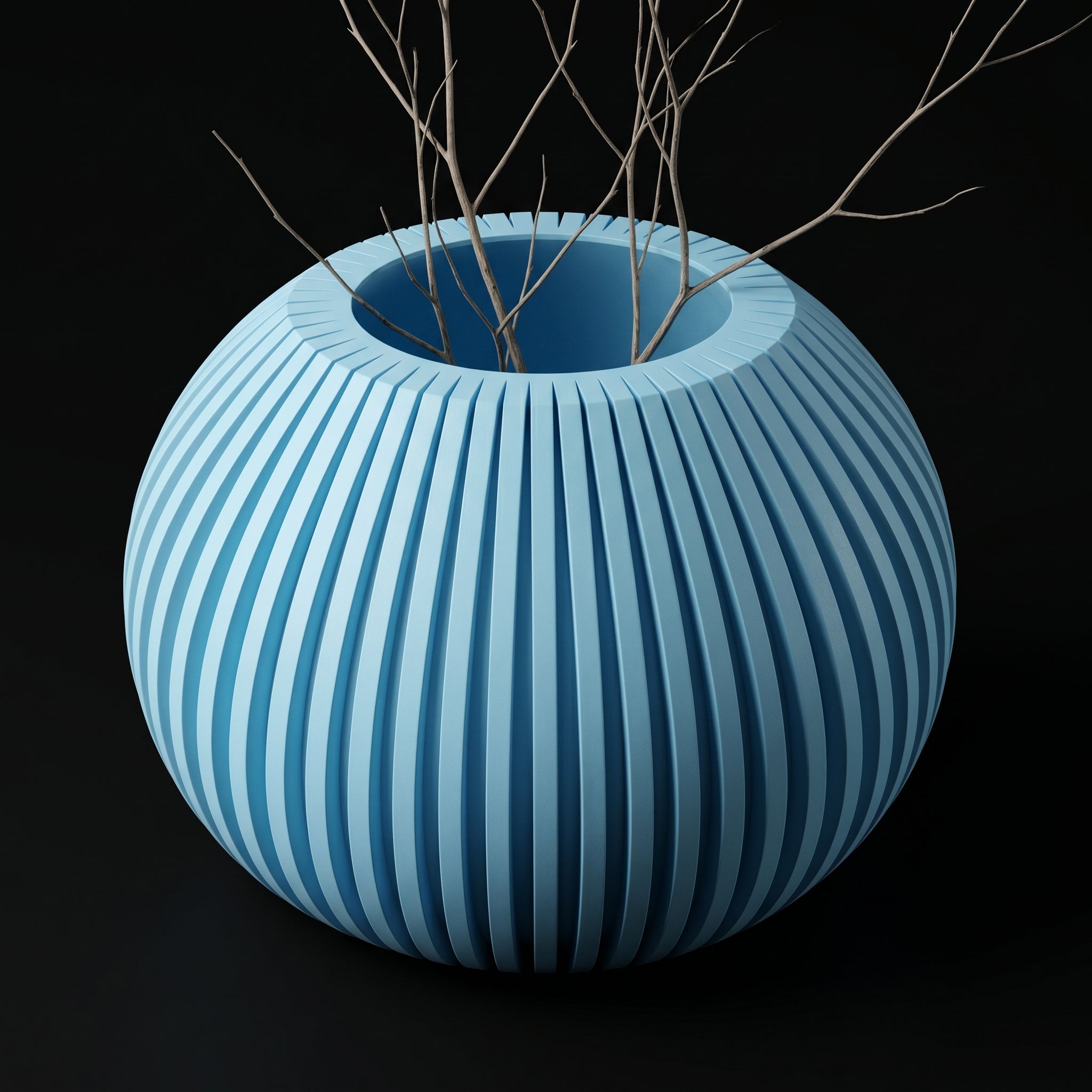 Vaso Gadvis - Textured Finish - 143.2mm Azul — foto 5