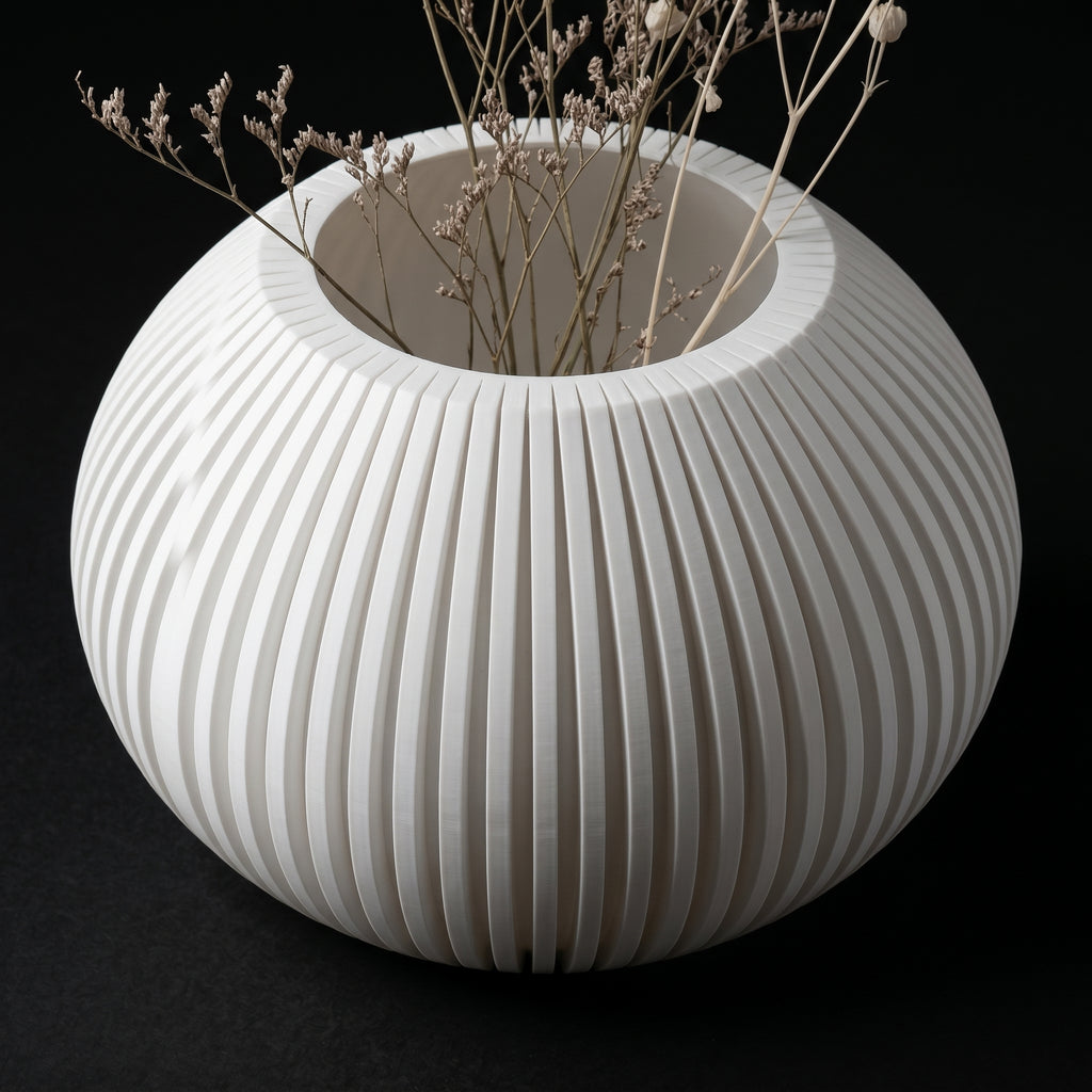 Vaso Gadvis - Textured Finish - 143.2mm Branco — foto 17