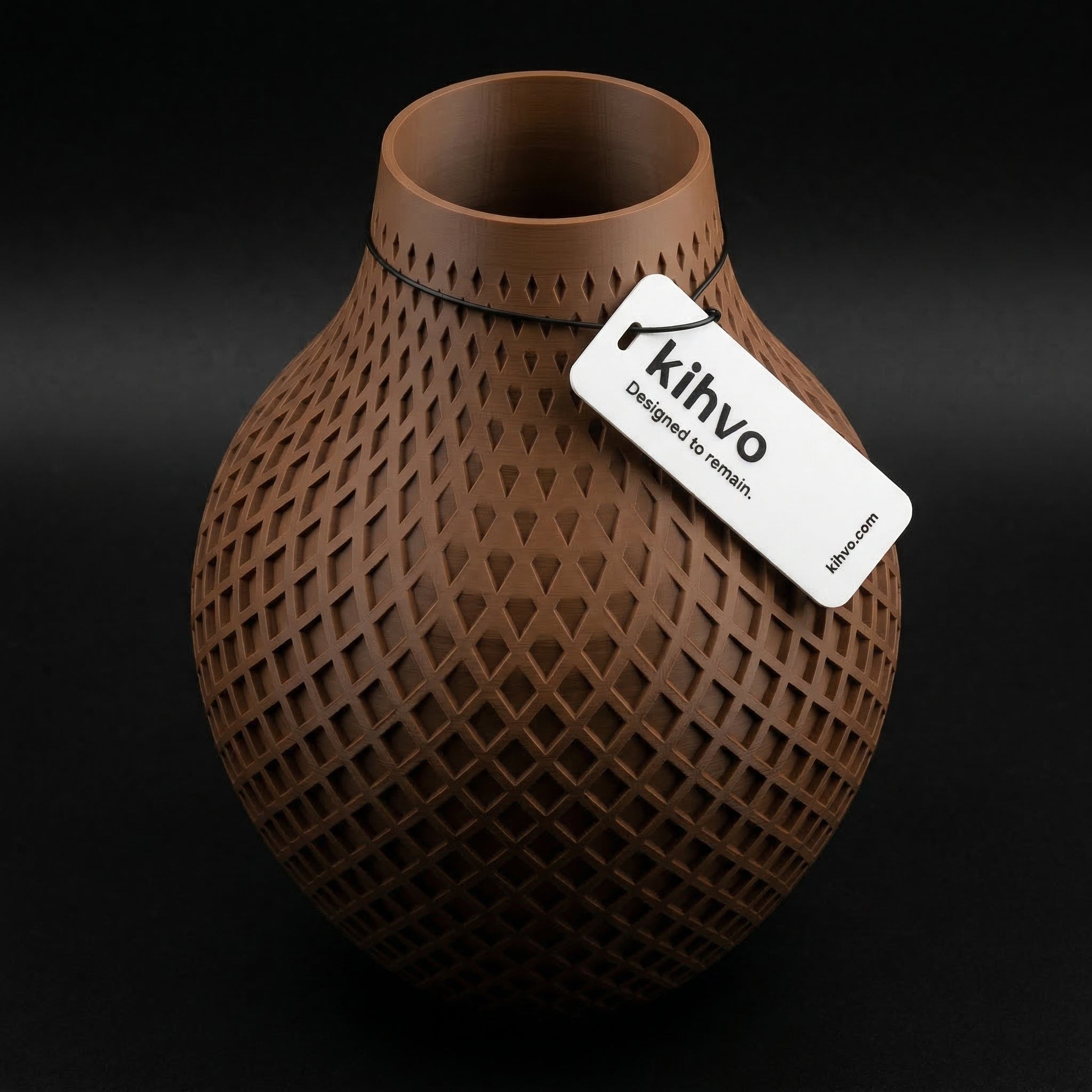 Vaso Cylindre - Multiple Colors - 150mm Marrom — foto 18