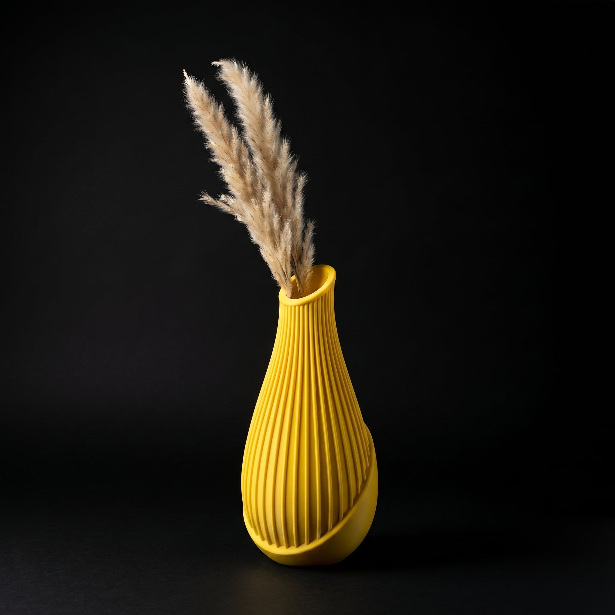 Vaso Trinity - Dynamic Form - 200mm Amarelo — foto 19