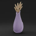 Vaso Trinity - Dynamic Form - 200mm Roxo — foto 1