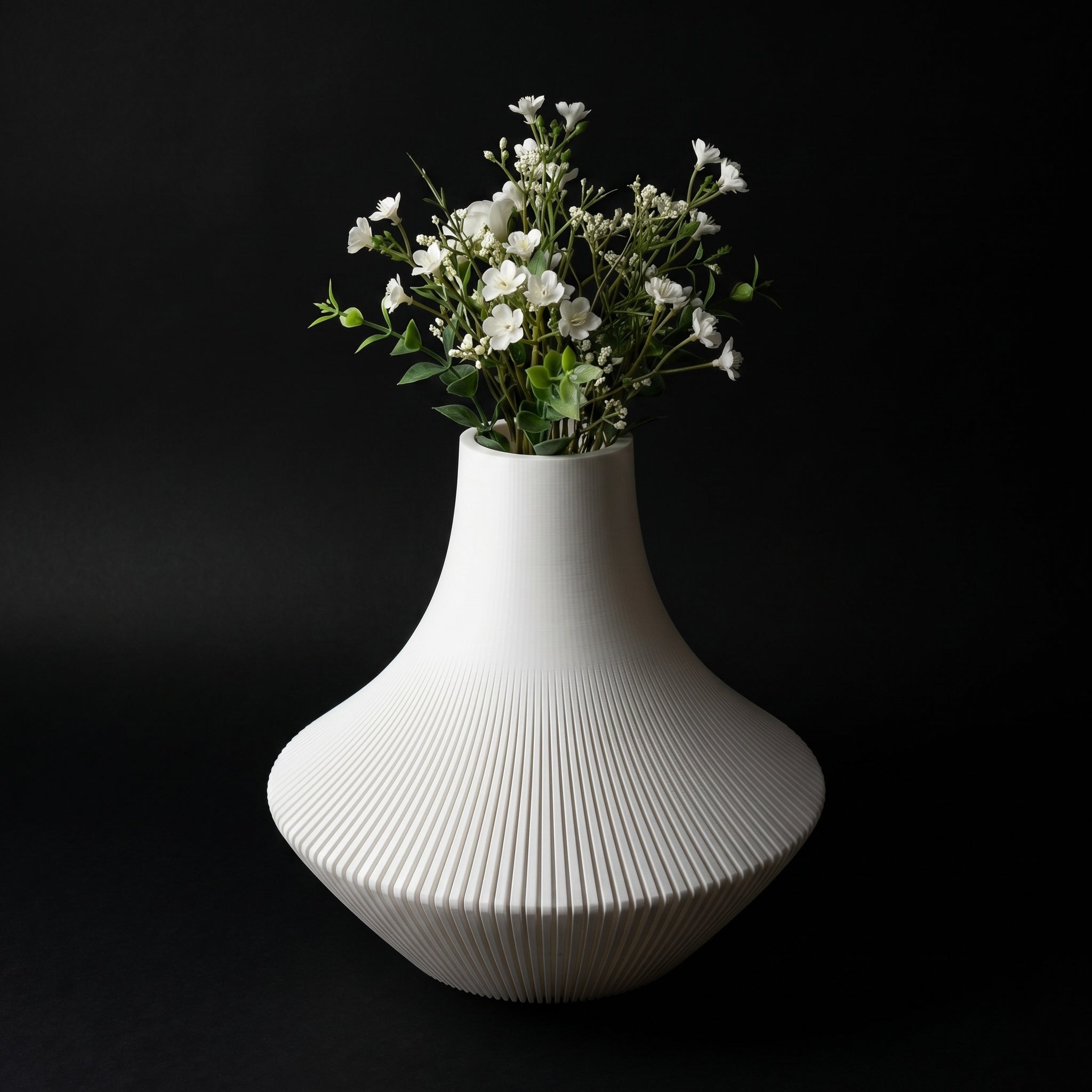Vaso Muhen - Textured Finish - 220mm Branco — foto 5