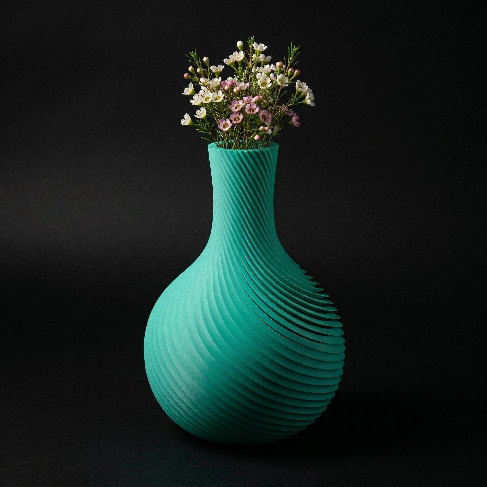 Vaso Raffelbjork - Sculptural Presence - 230mm Verde — foto 22