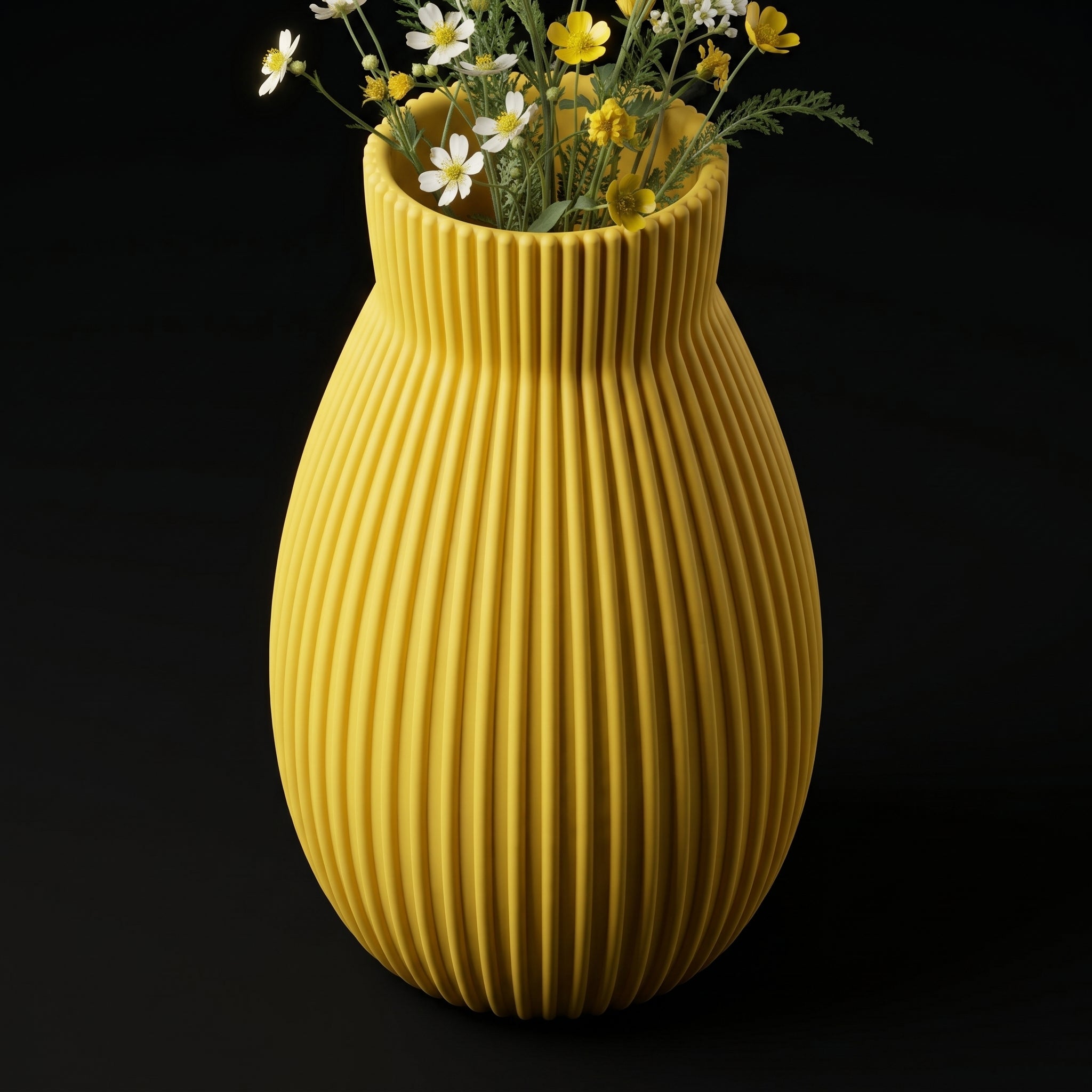 Vaso Paragon - Superior Elegance - 250mm Amarelo — foto 11