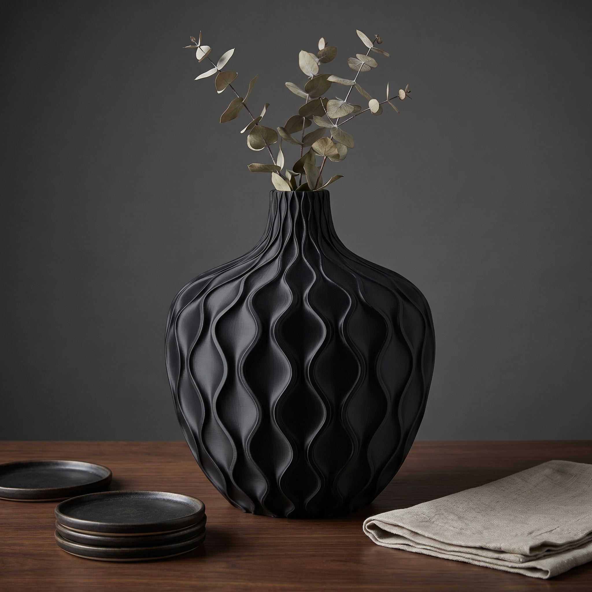 Vaso Lumen - Indoor/outdoor - 150mm Preto — foto 26