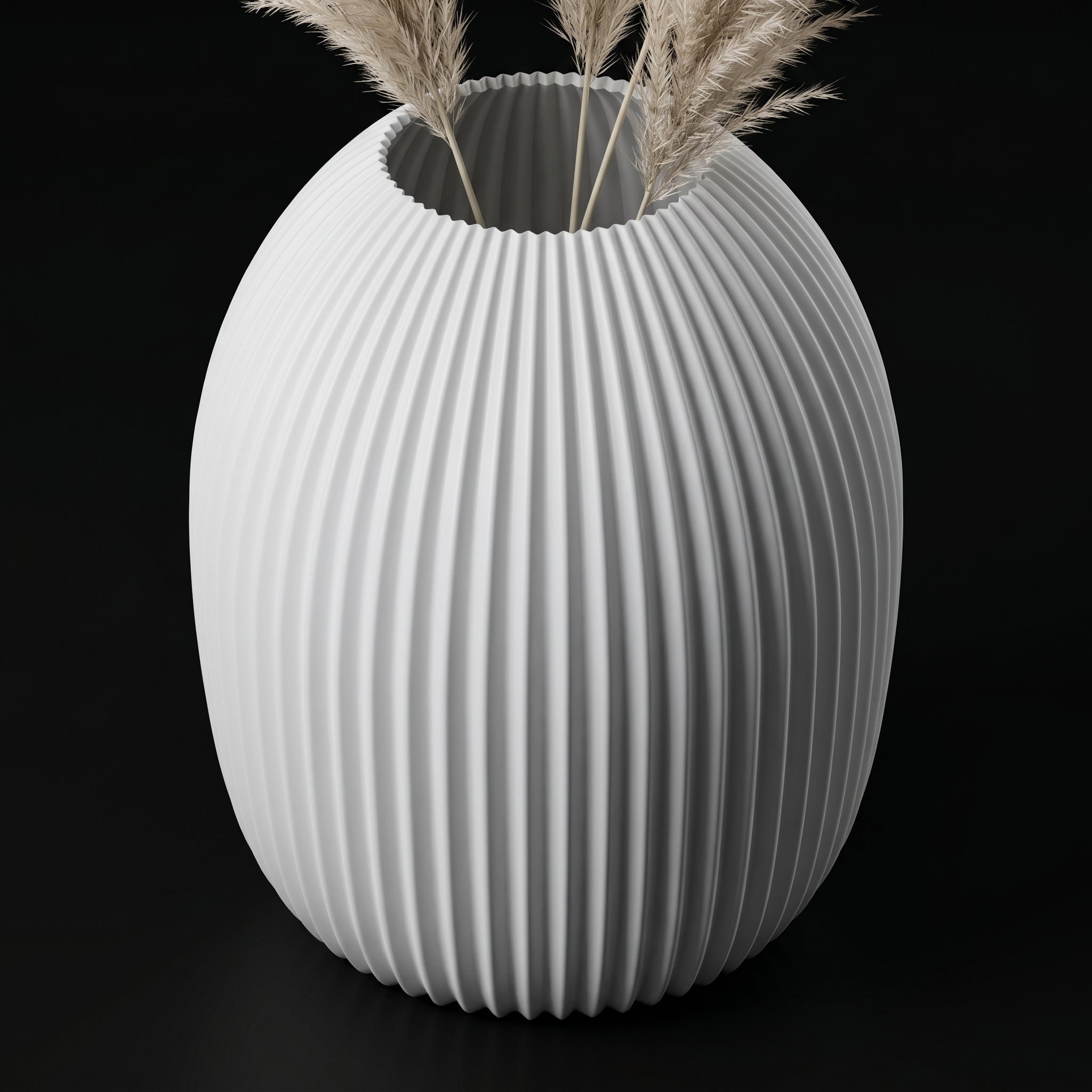 Vaso Zenith - Elevated Elegance - 200mm Branco — foto 5