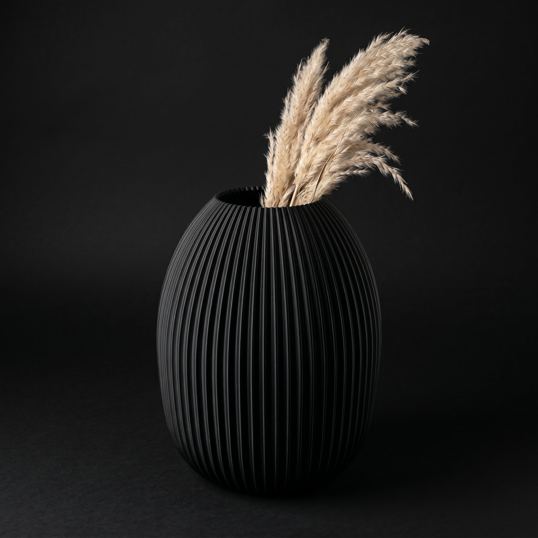 Vaso Zenith - Elevated Elegance - 200mm Preto — foto 7