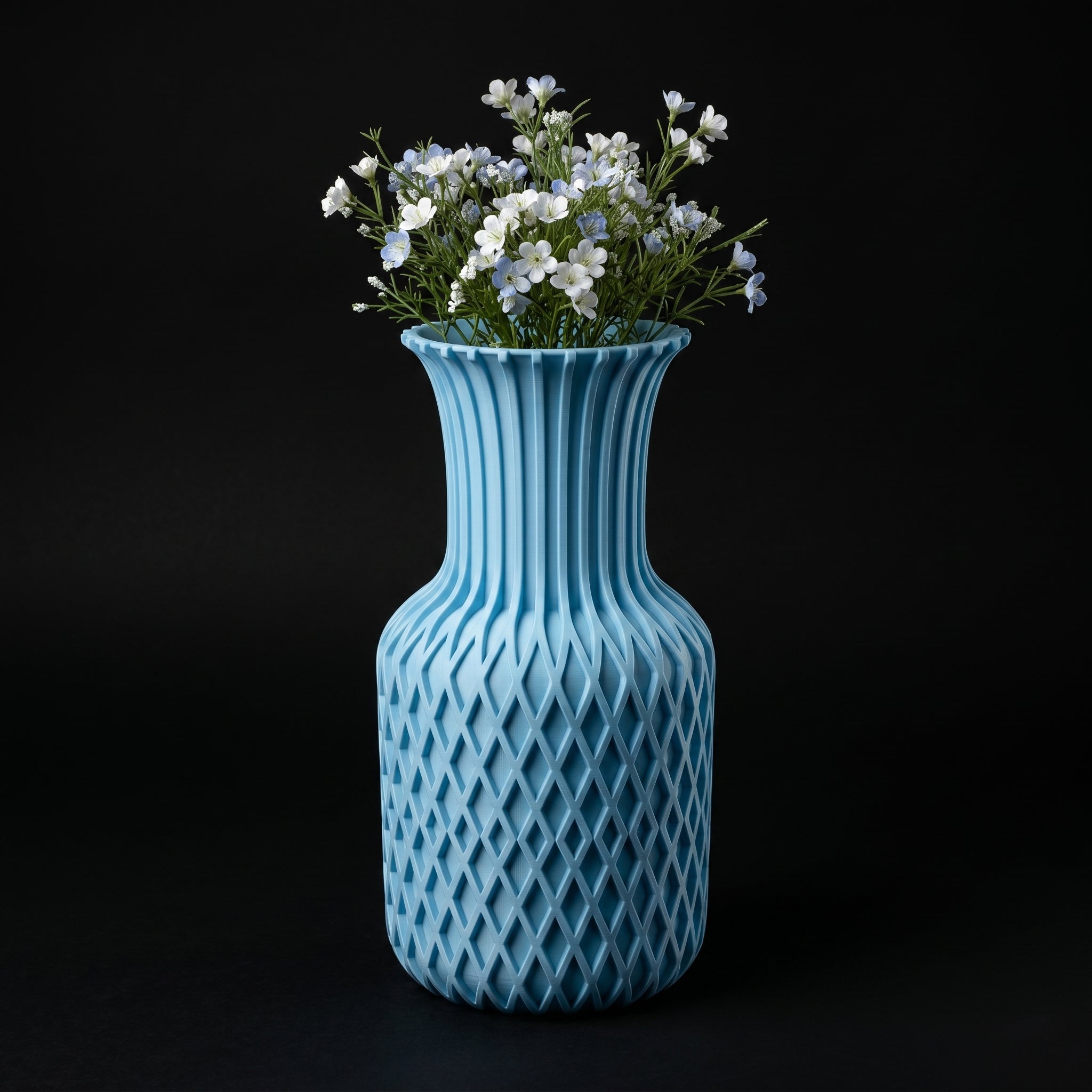 Vaso Orion - Luxurious Finish - 175mm Azul — foto 8