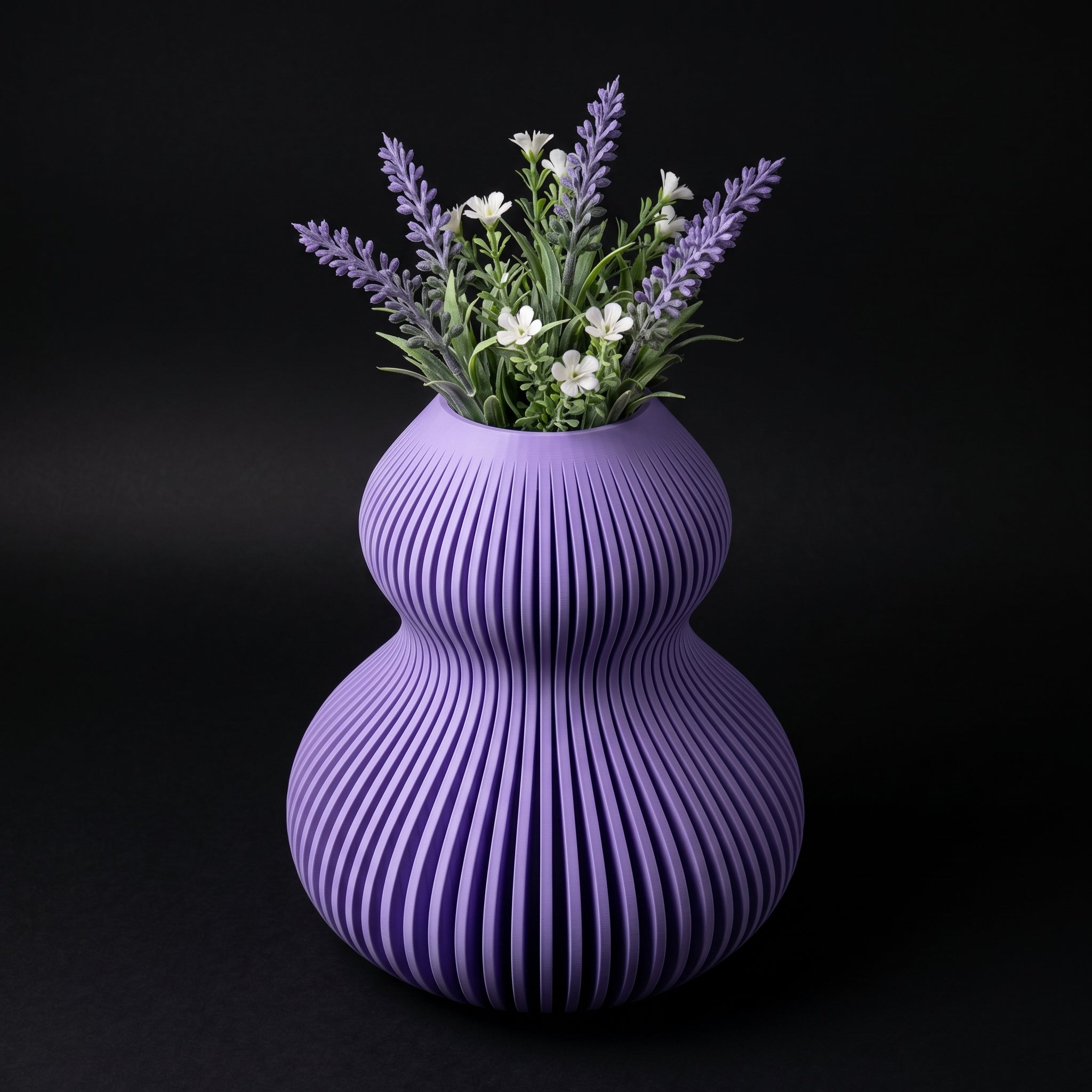 Vaso Elysian - Timeless Contour - 250mm Roxo — foto 5