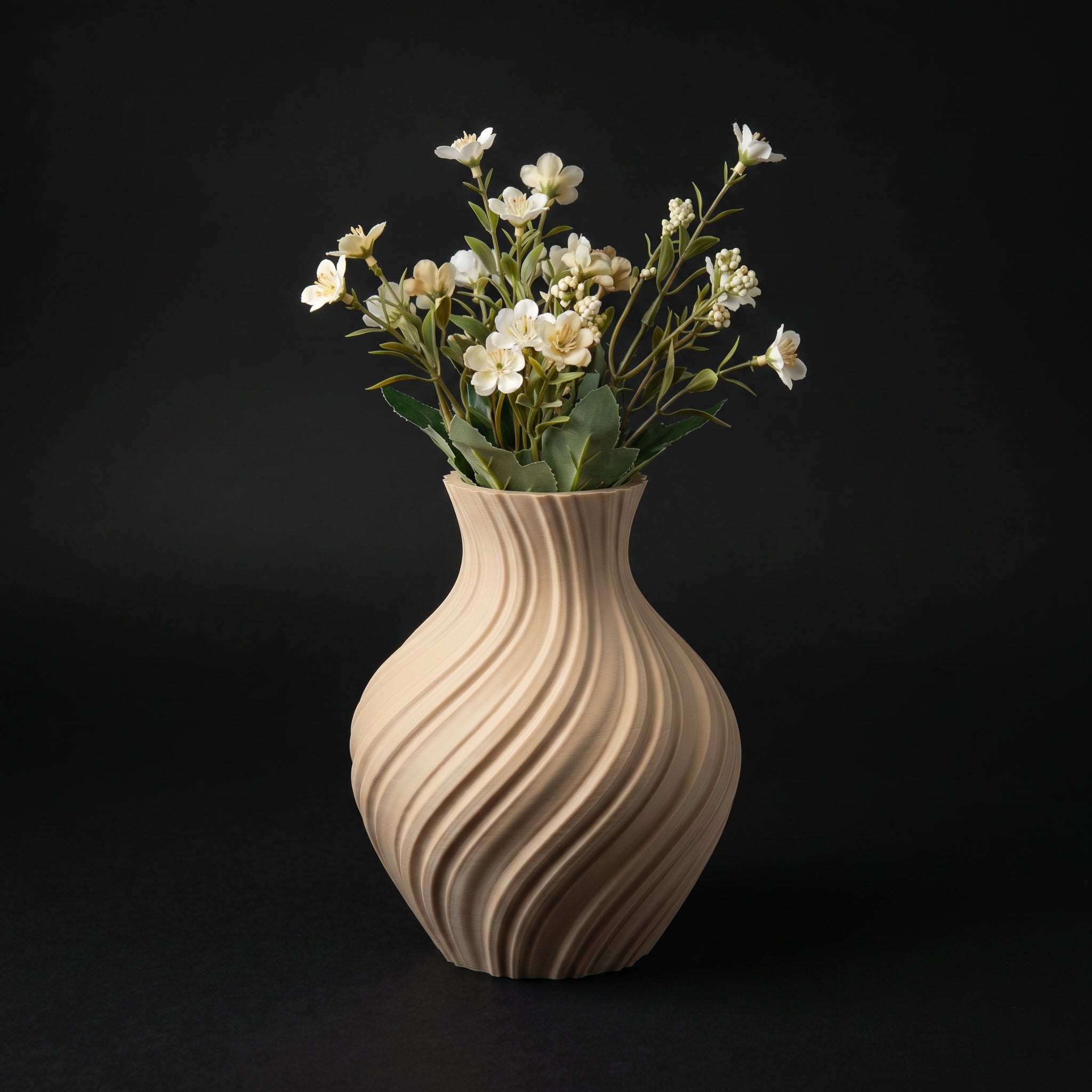 Vaso Muhen - Textured Finish - 150mm Branco — foto 5