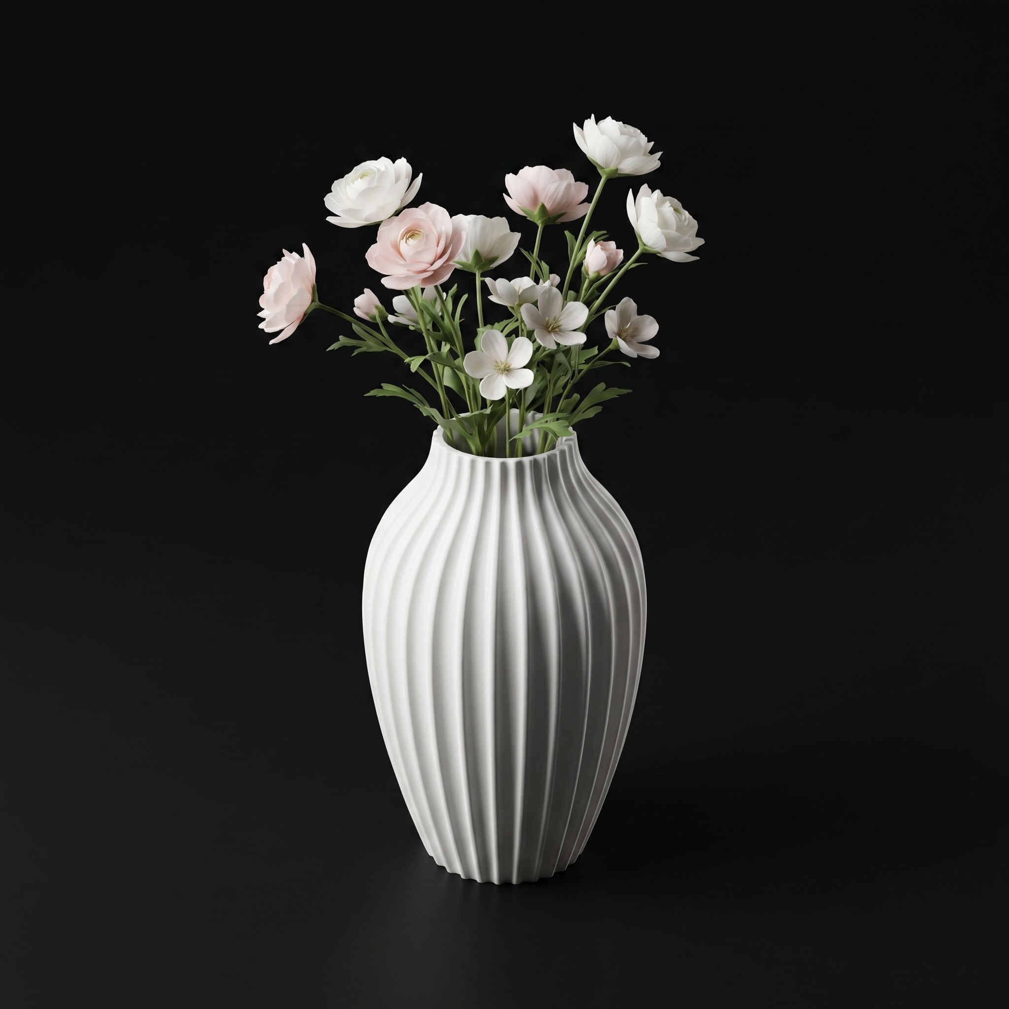 Vaso Muhen - Textured Finish - 150mm Branco — foto 6
