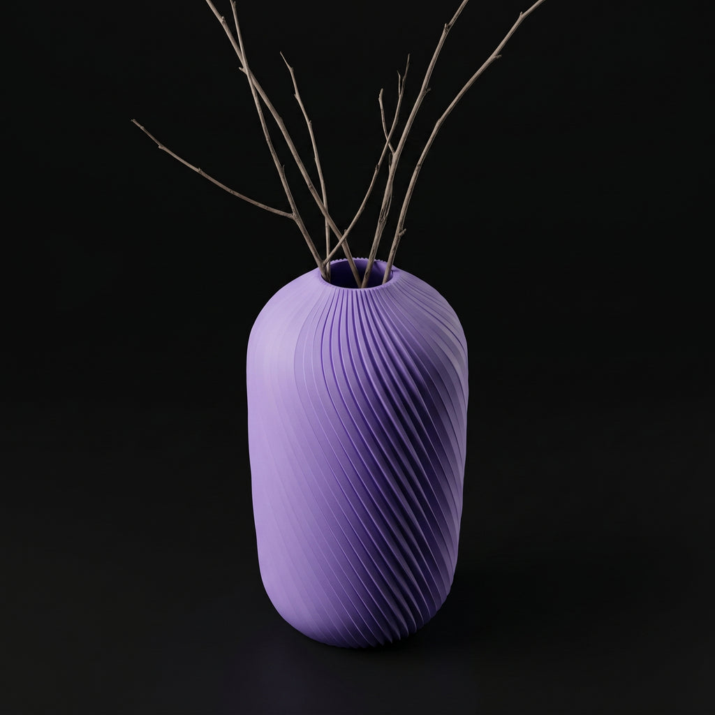 Vaso Aether - Luxurious Balance - 150mm Roxo — foto 1