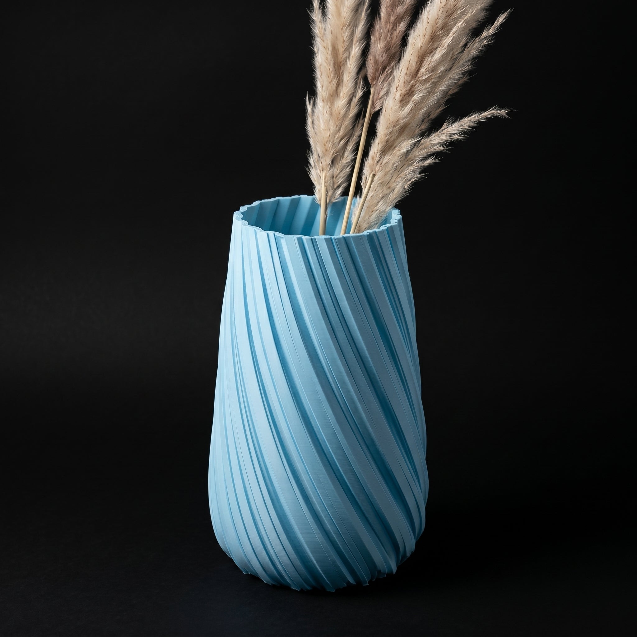 Vaso Thalia - Luxurious Finish - 175mm Azul — foto 4