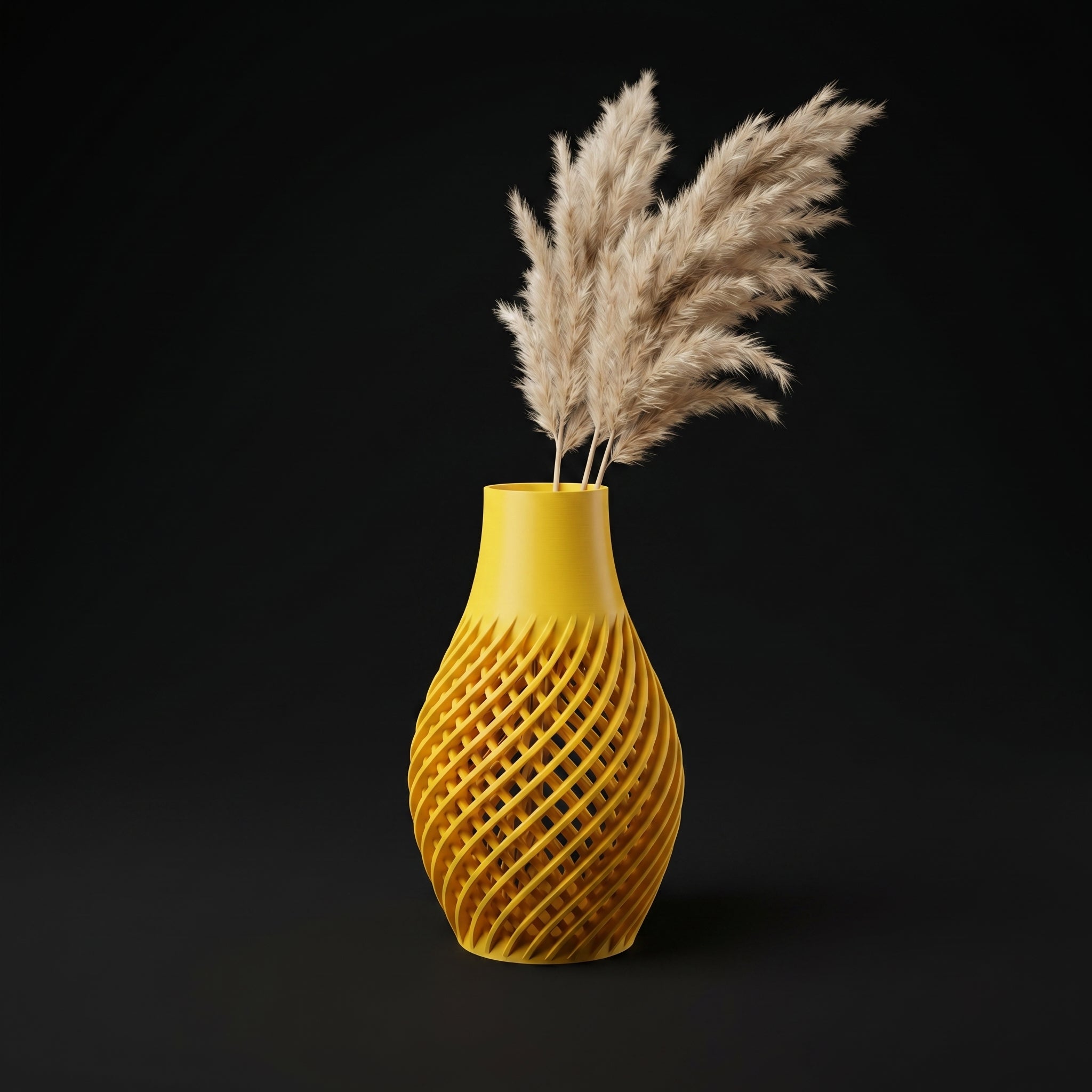 Vaso Zenith - Ascendant Profile - 240mm Amarelo — foto 4