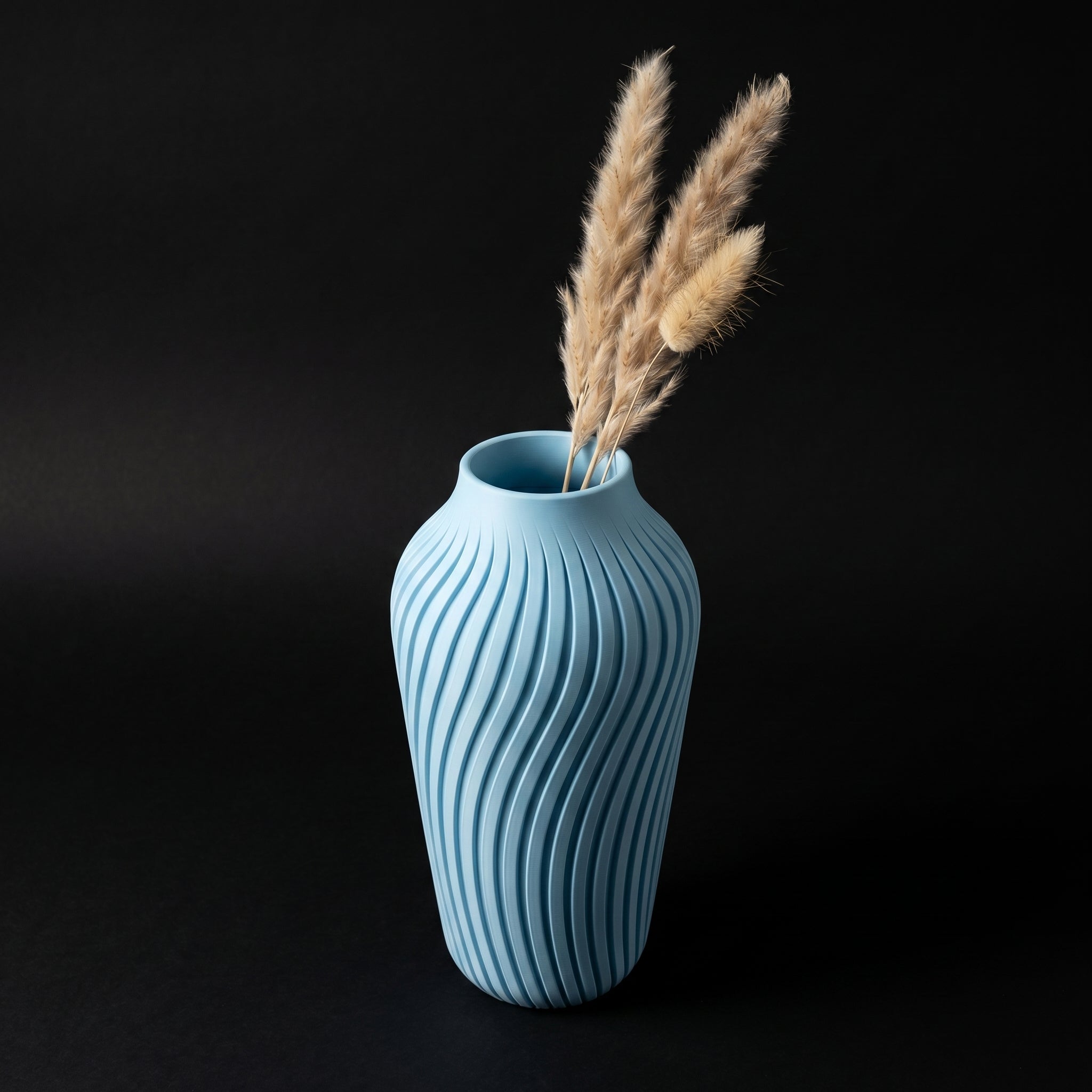 Vaso Lumina - Graceful Lines - 200mm Azul — foto 19