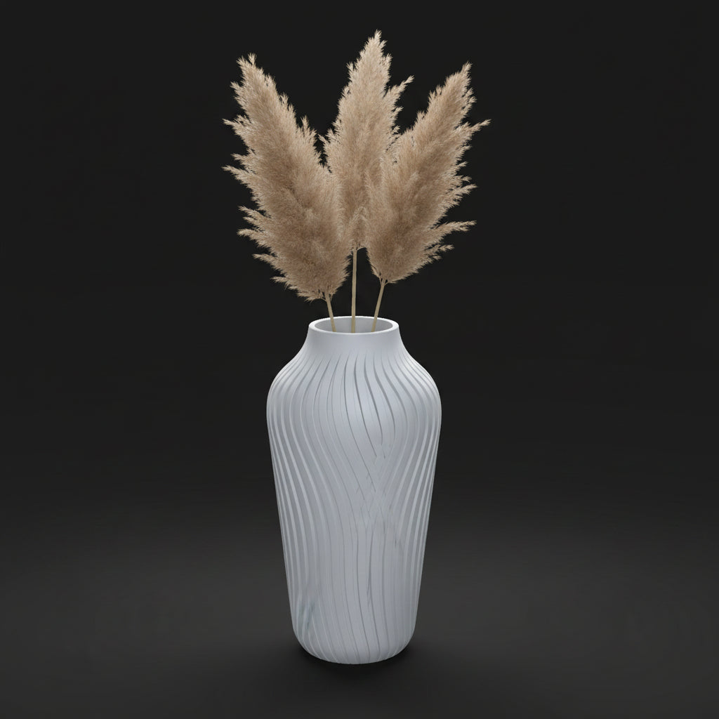 Vaso Lumina - Graceful Lines - 200mm Branco — foto 8