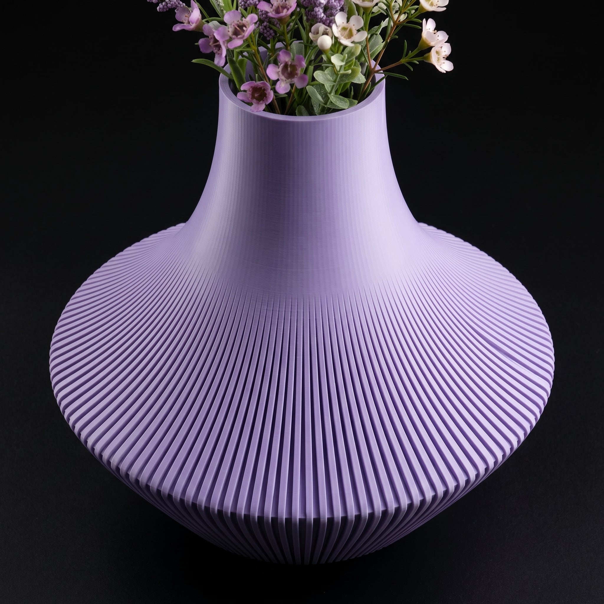 Vaso Muhen - Textured Finish - 220mm Roxo — foto 4