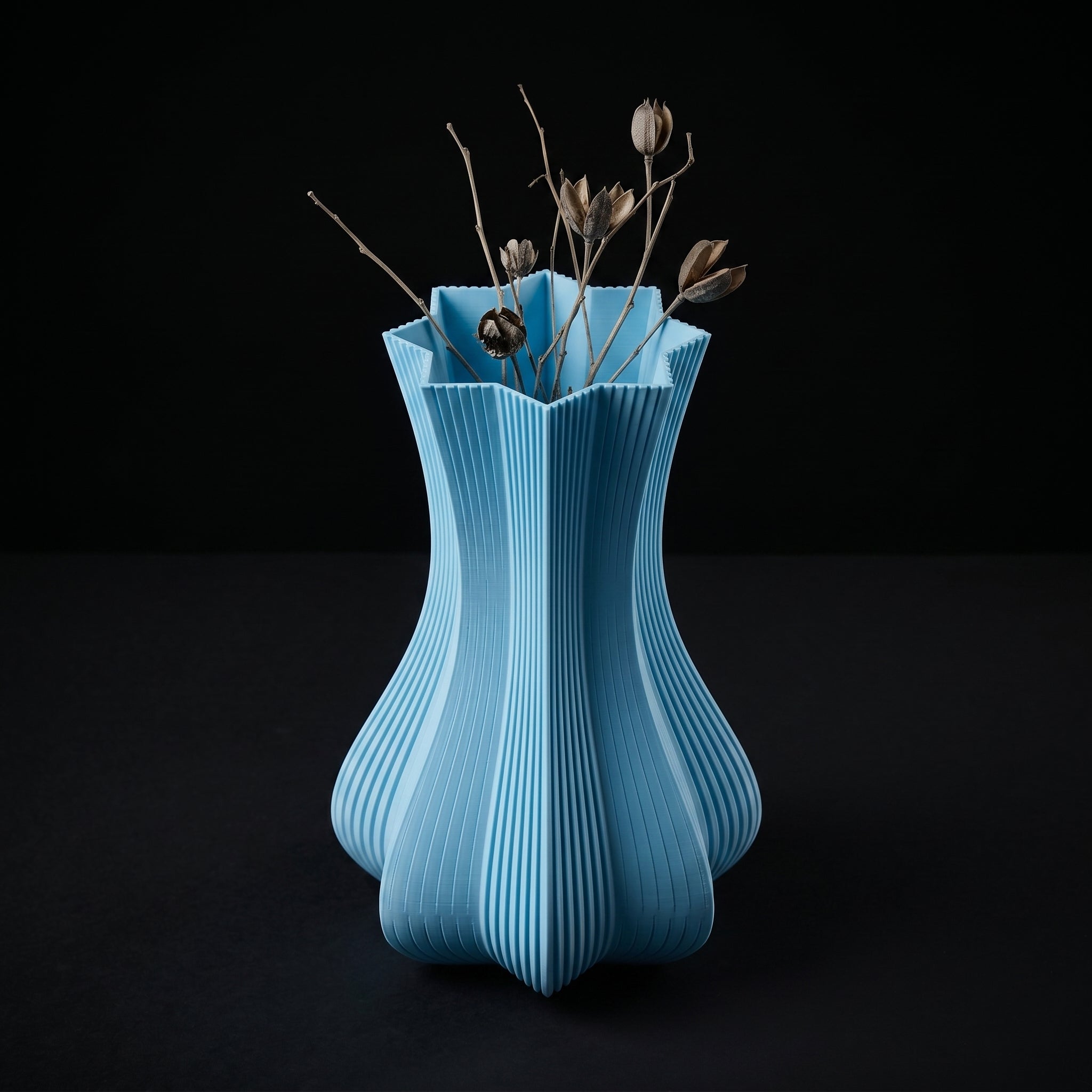 Vaso Nordvik - Indoor/outdoor - 250mm Azul — foto 1