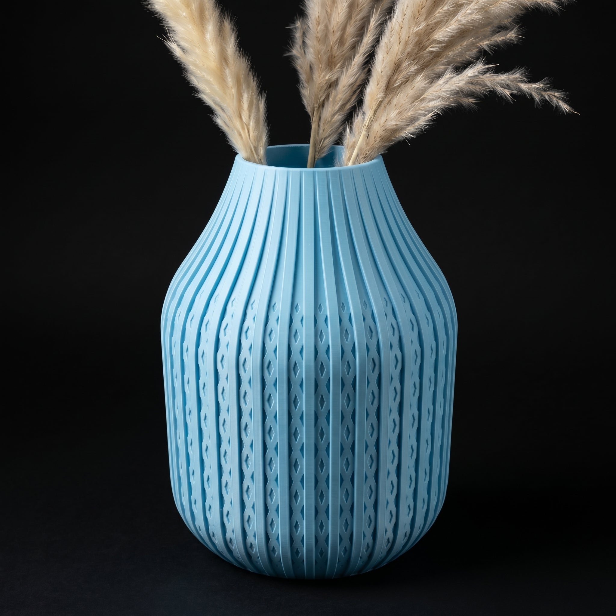 Vaso Karaf - Sculptural Presence - 200mm Azul — foto 1
