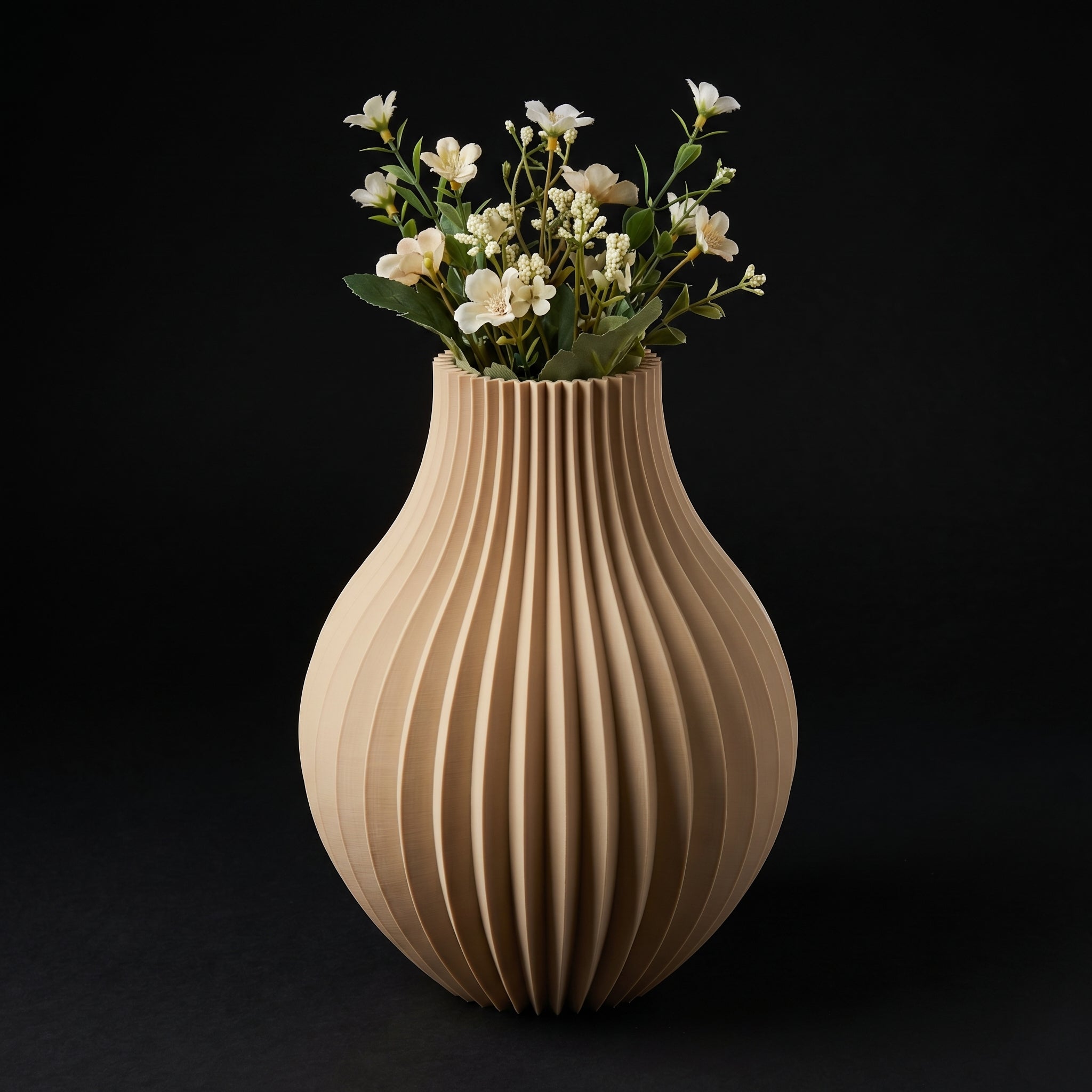 Vaso Lupter - Refined Texture - 150mm Branco — foto 8