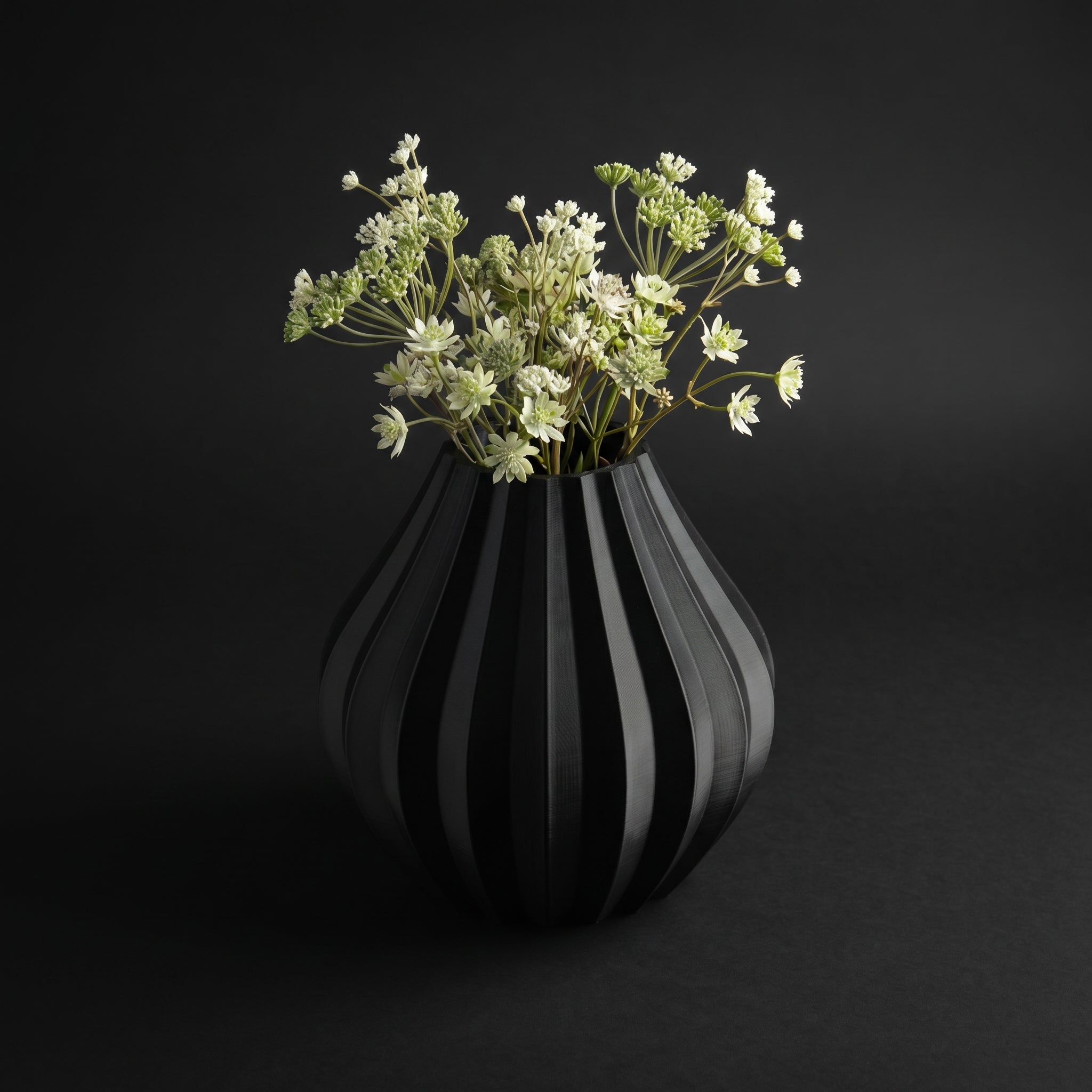 Vaso Lupter - Refined Texture - 150mm Preto — foto 25