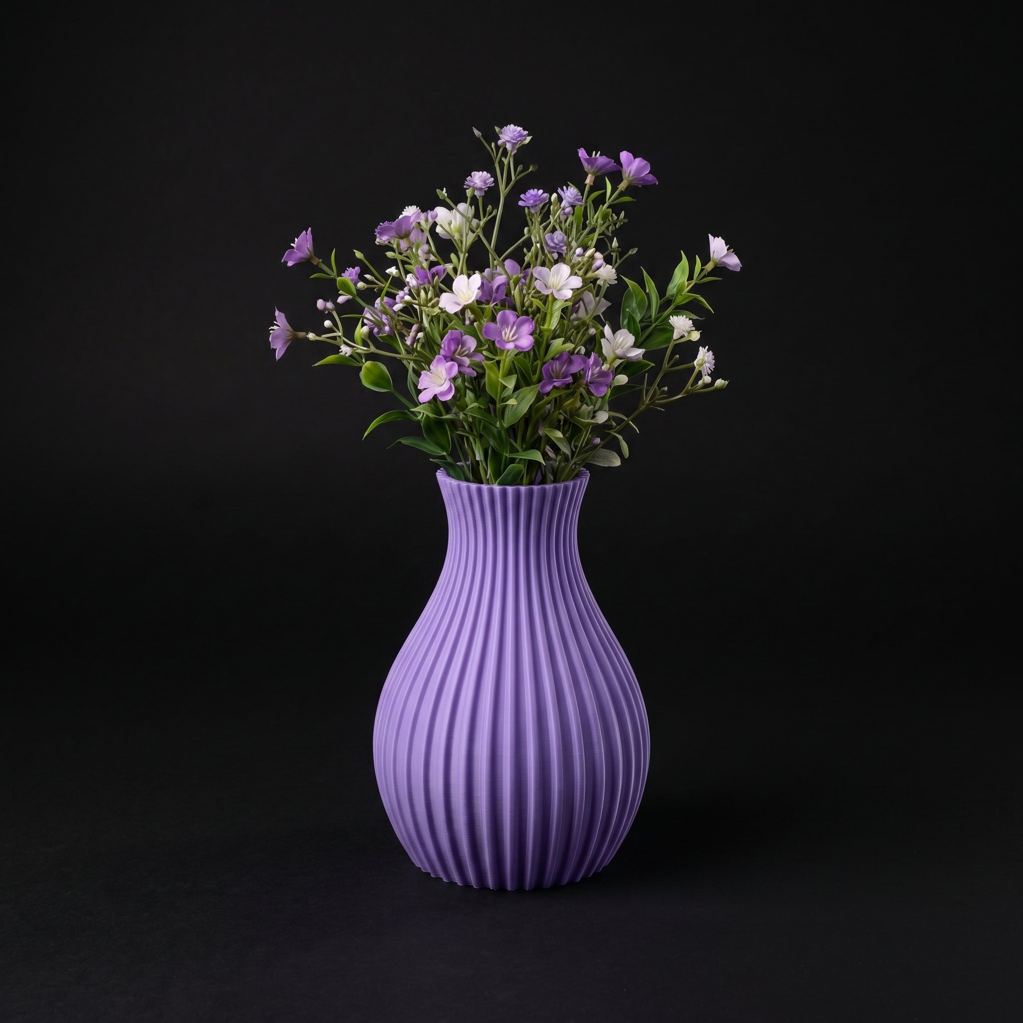 Vaso Muhen - Textured Finish - 150mm Roxo — foto 1