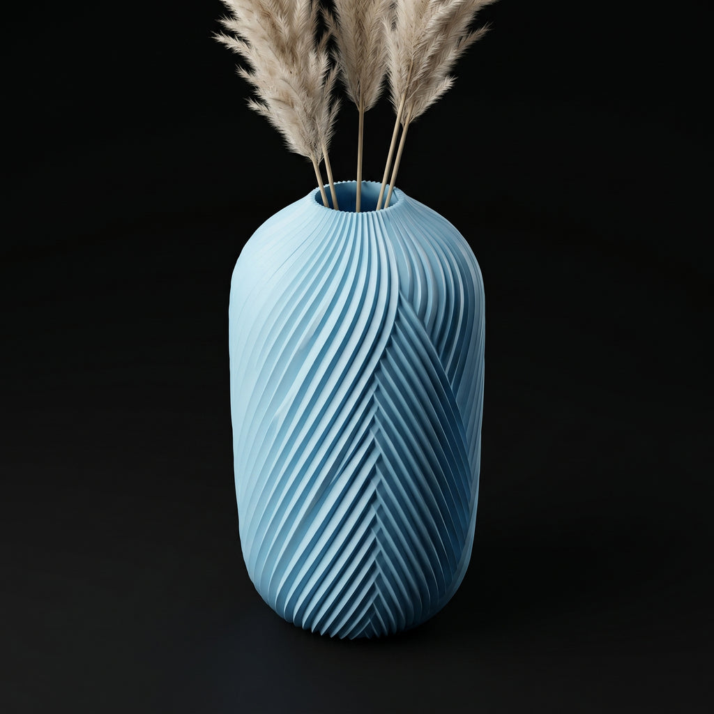 Vaso Aether - Luxurious Balance - 180mm Azul — foto 16