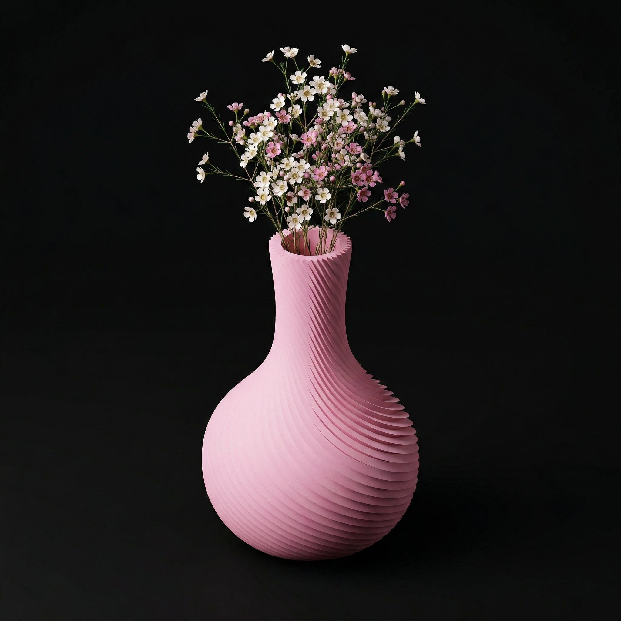 Vaso Raffelbjork - Sculptural Presence - 230mm Rosa — foto 1