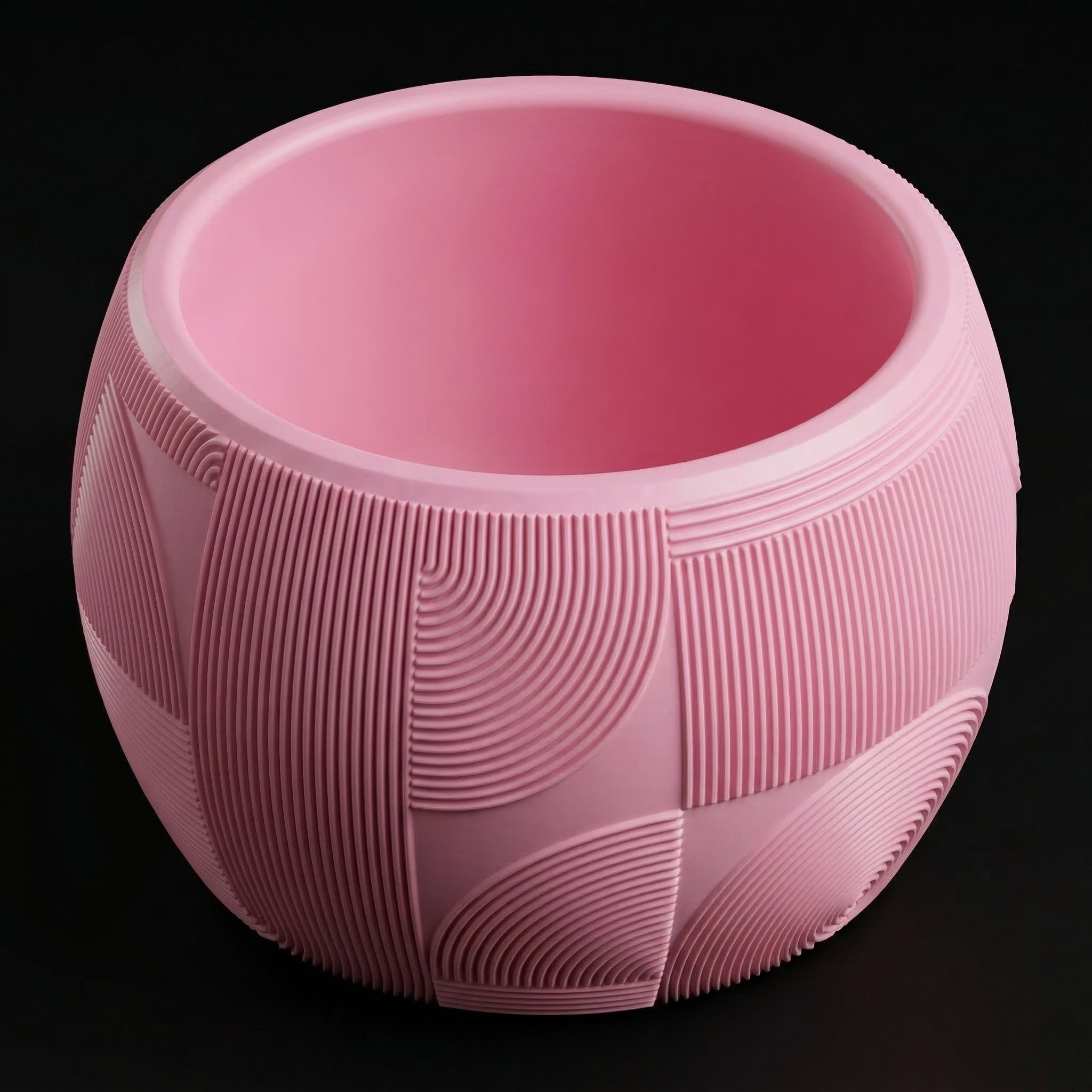 Vaso Muhen - Refined Texture - 78.4mm Rosa — foto 22