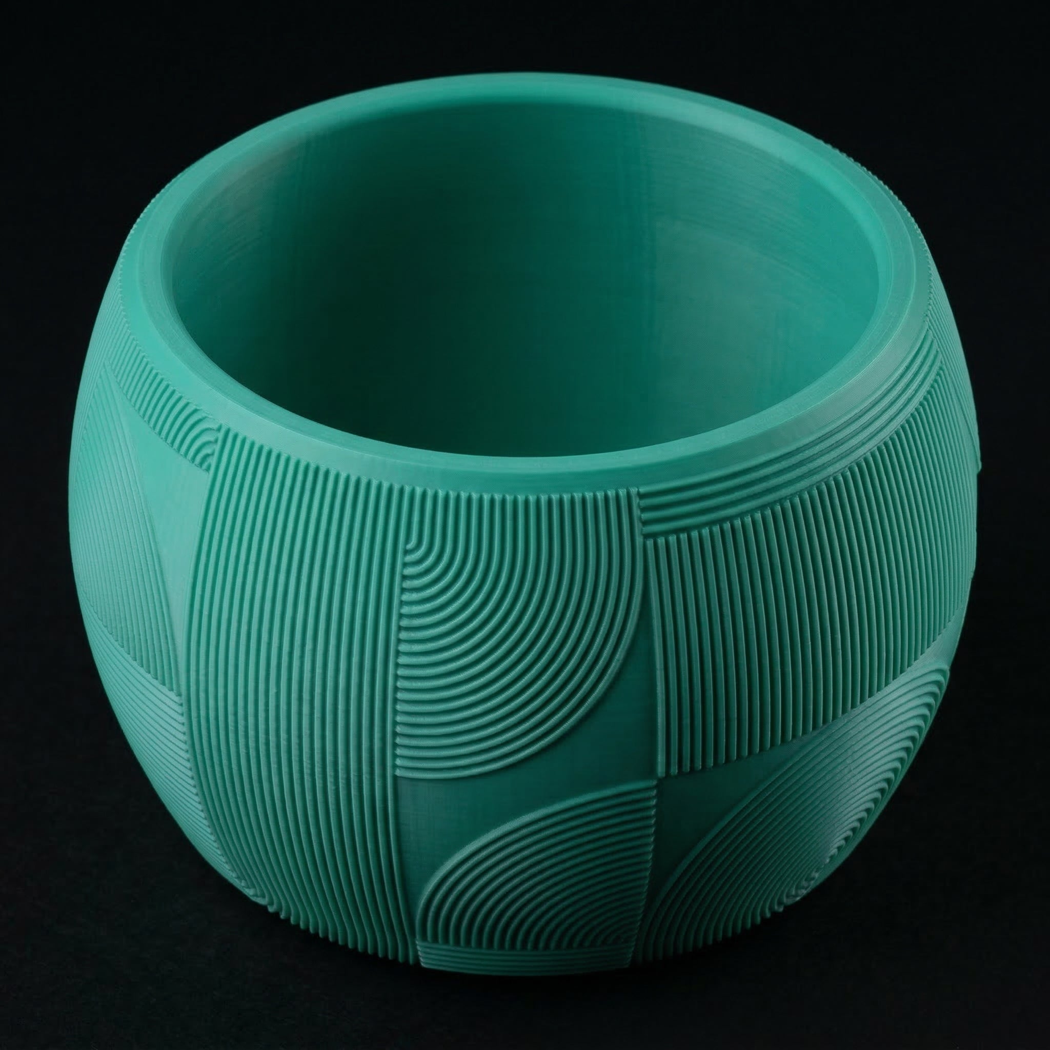 Vaso Muhen - Refined Texture - 78.4mm Verde — foto 6
