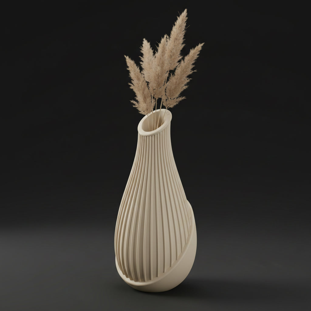 Vaso Trinity - Dynamic Form - 200mm Branco — foto 7